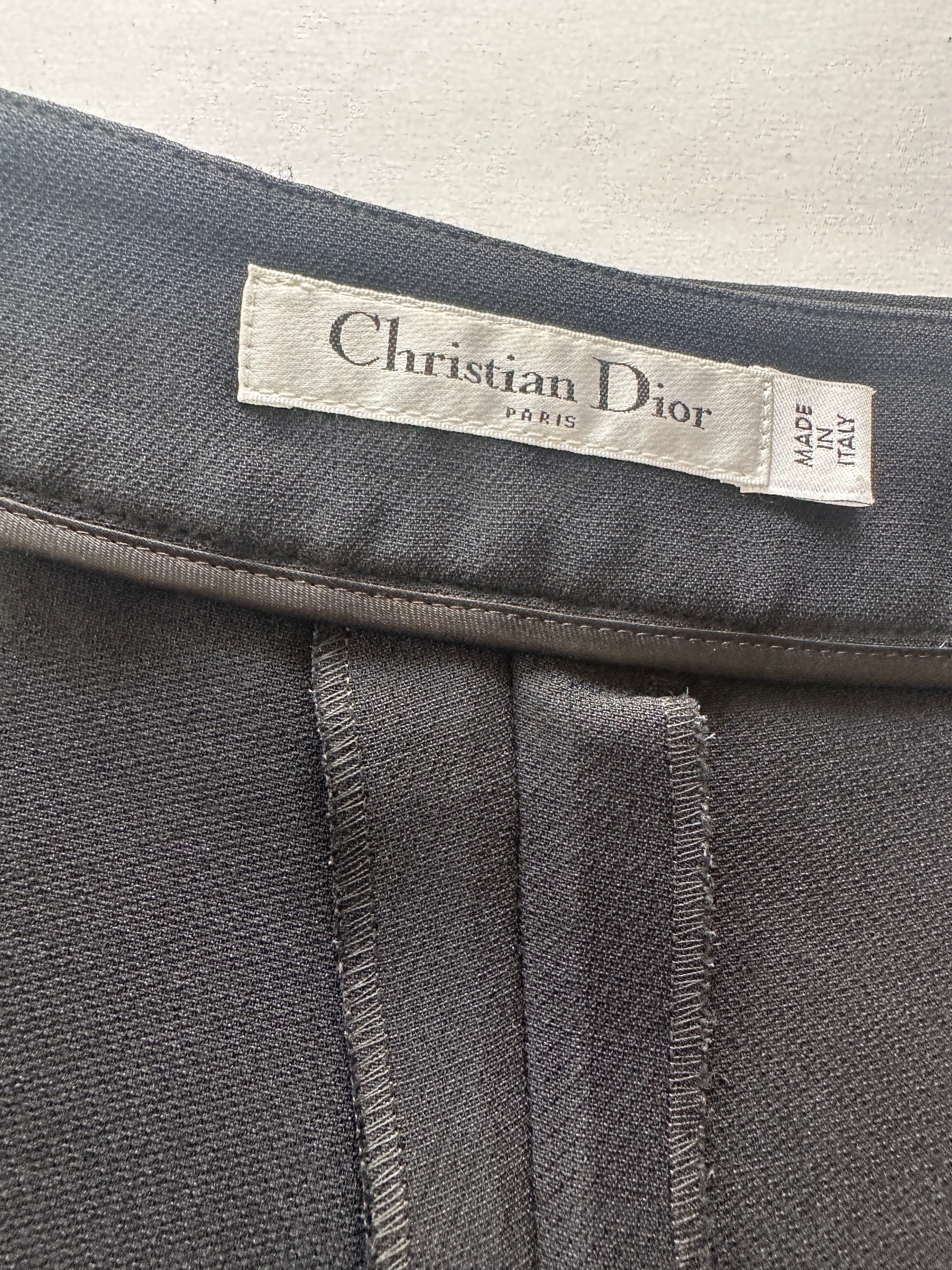 Dior classic black shorts - size 36