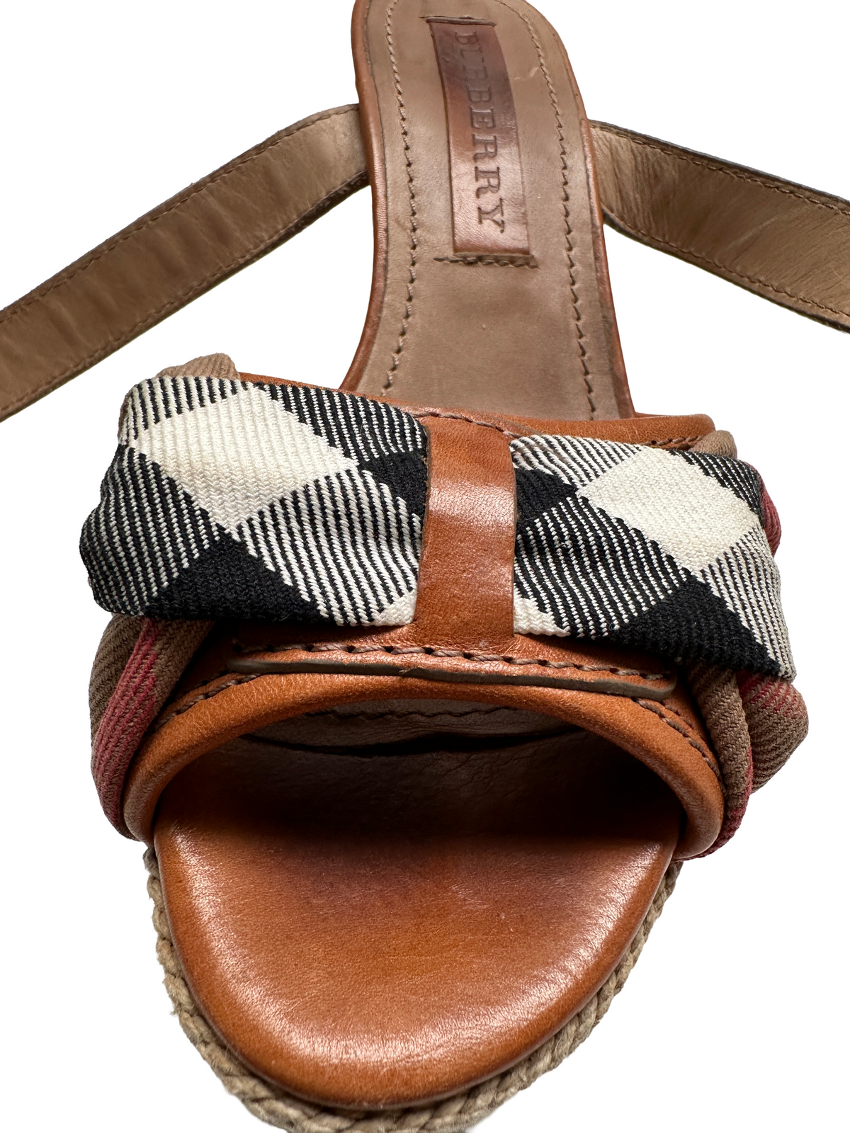Burberry Donegall espadrille - size 38