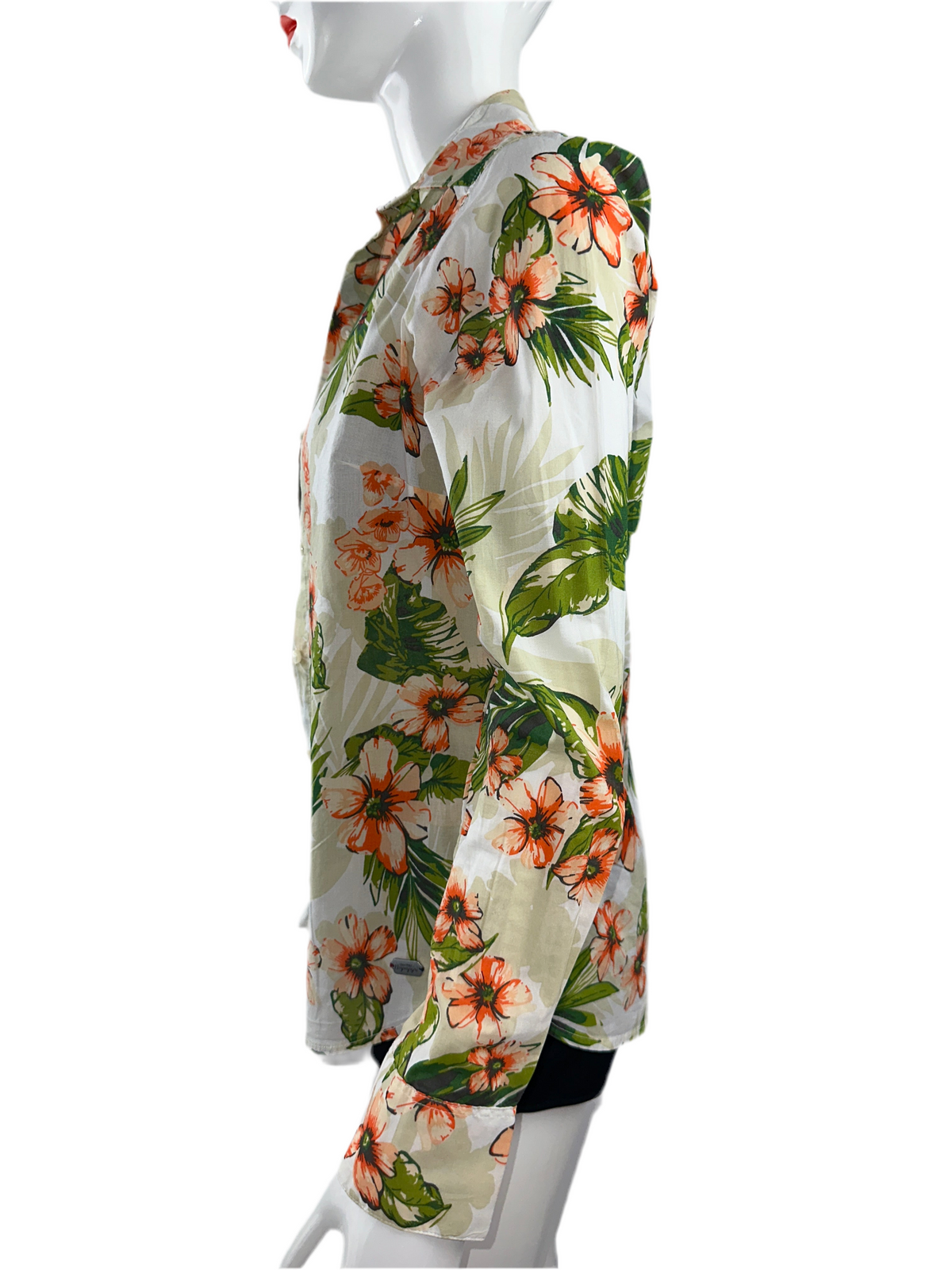 Napapijri white Hawaiian shirt - size 36