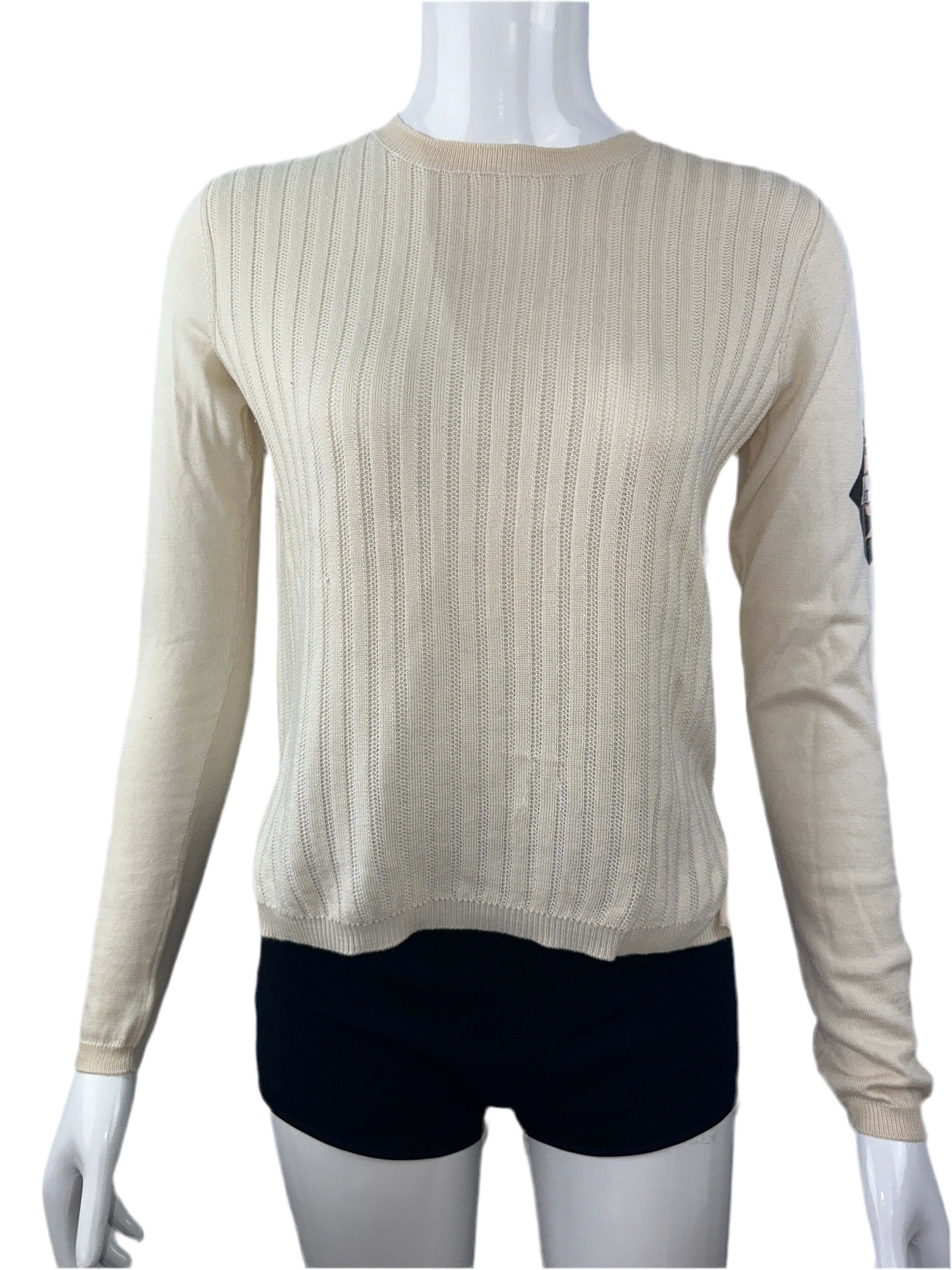 Dior tight beige sweater - size 36