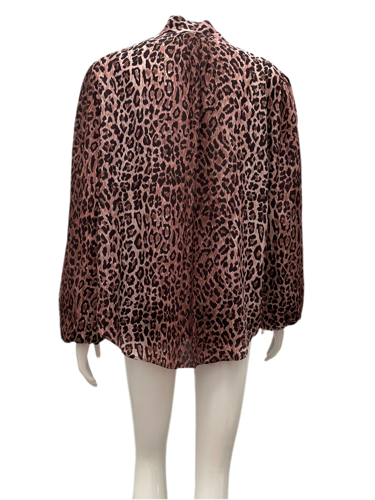 Rixo leopard print blouse - size 40
