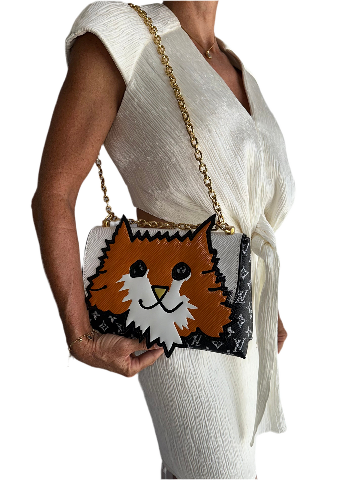 Louis Vuitton X Grace Coddington catogram collection