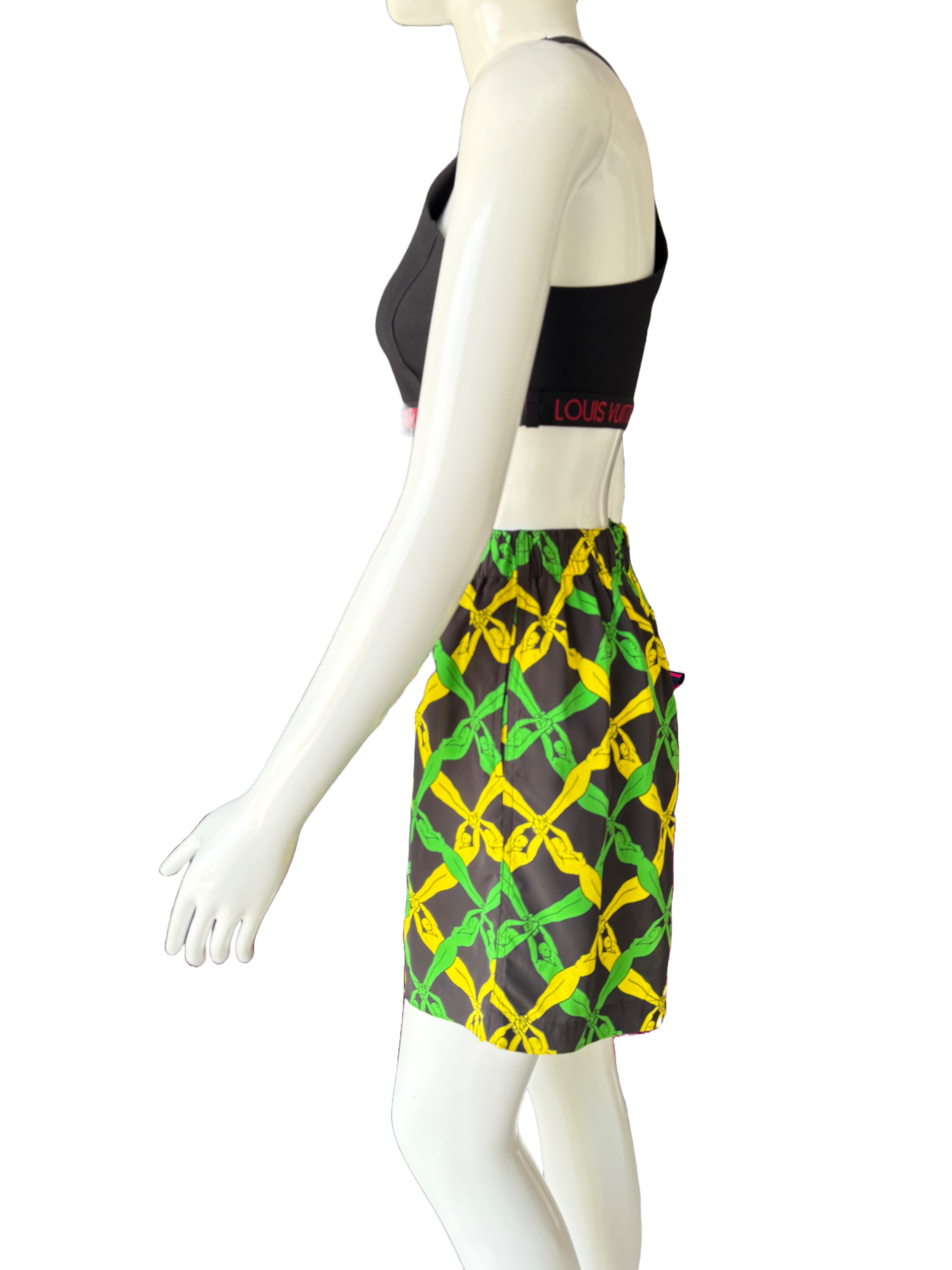 Bottega Veneta fantasia print short - size 34