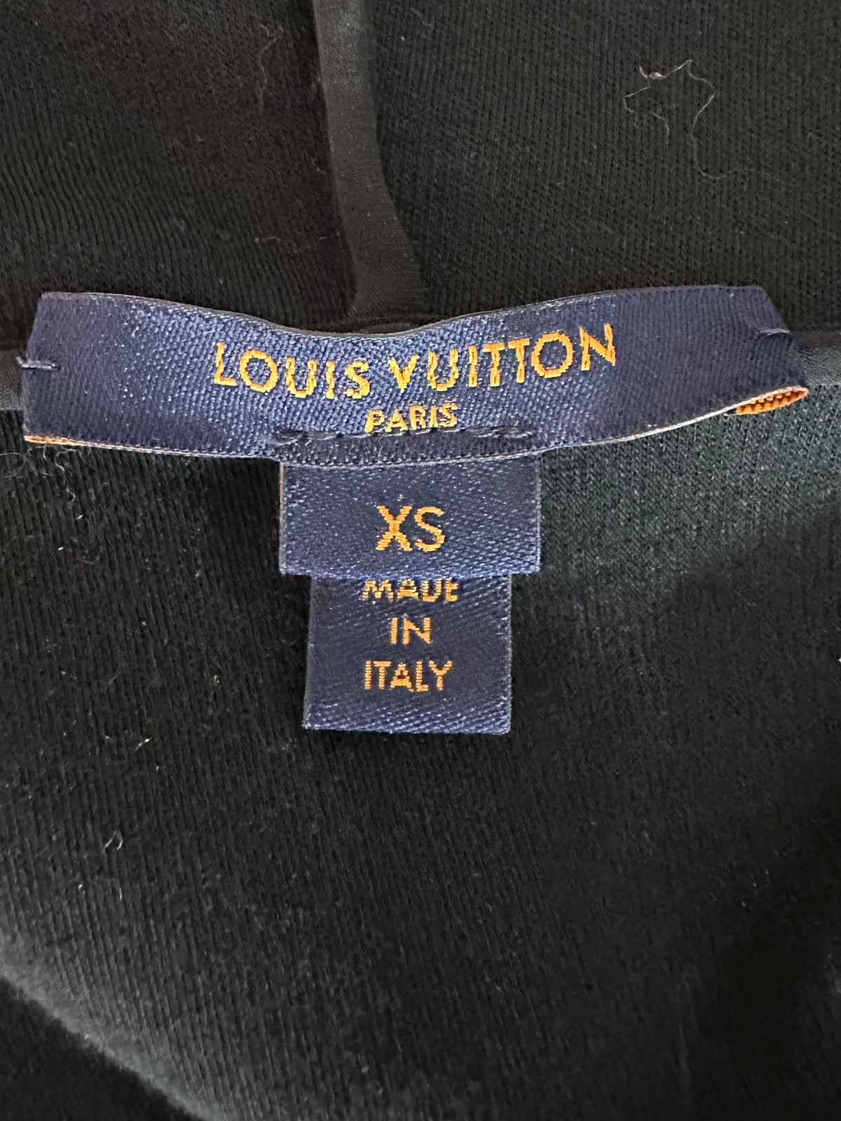 Louis Vuitton Kansai Yamamoto sequi patch hoodie - size XS