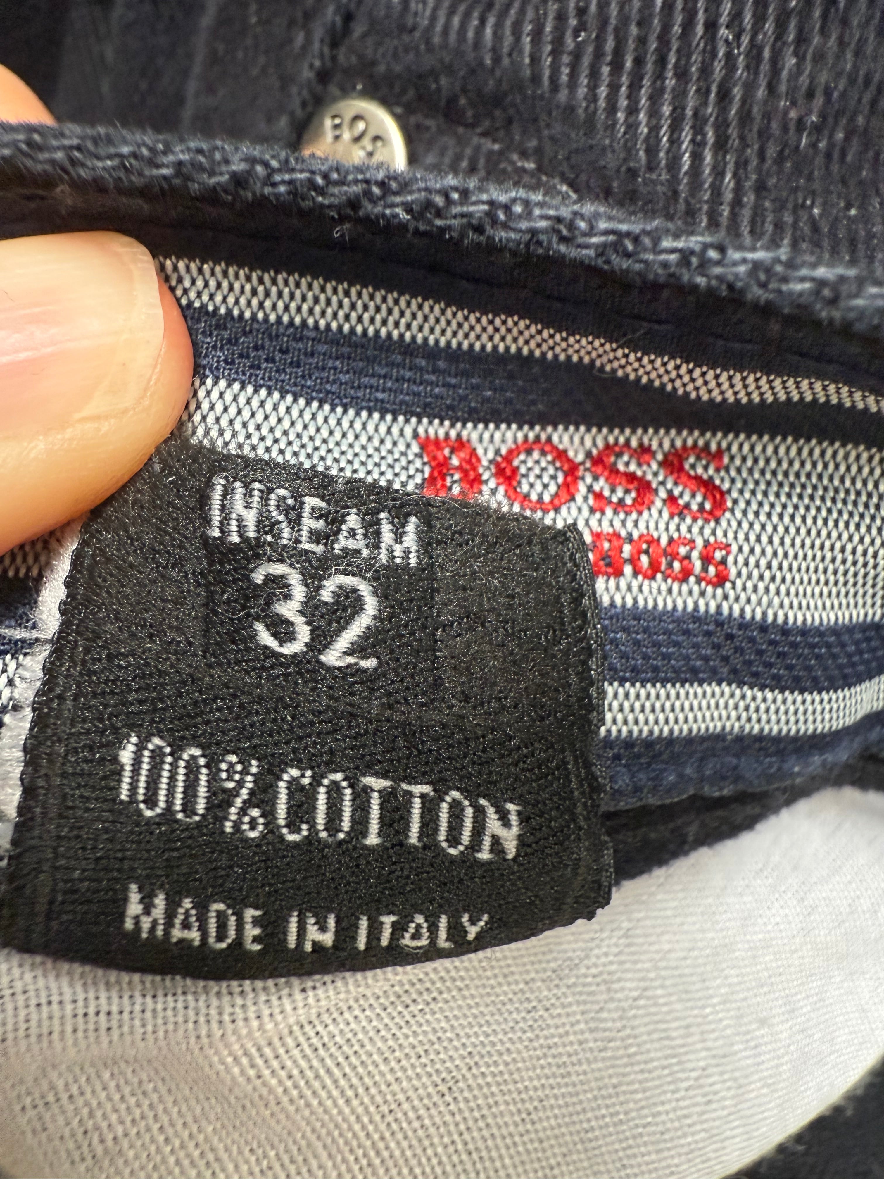 Hugo Boss black cotton jeans - size 33
