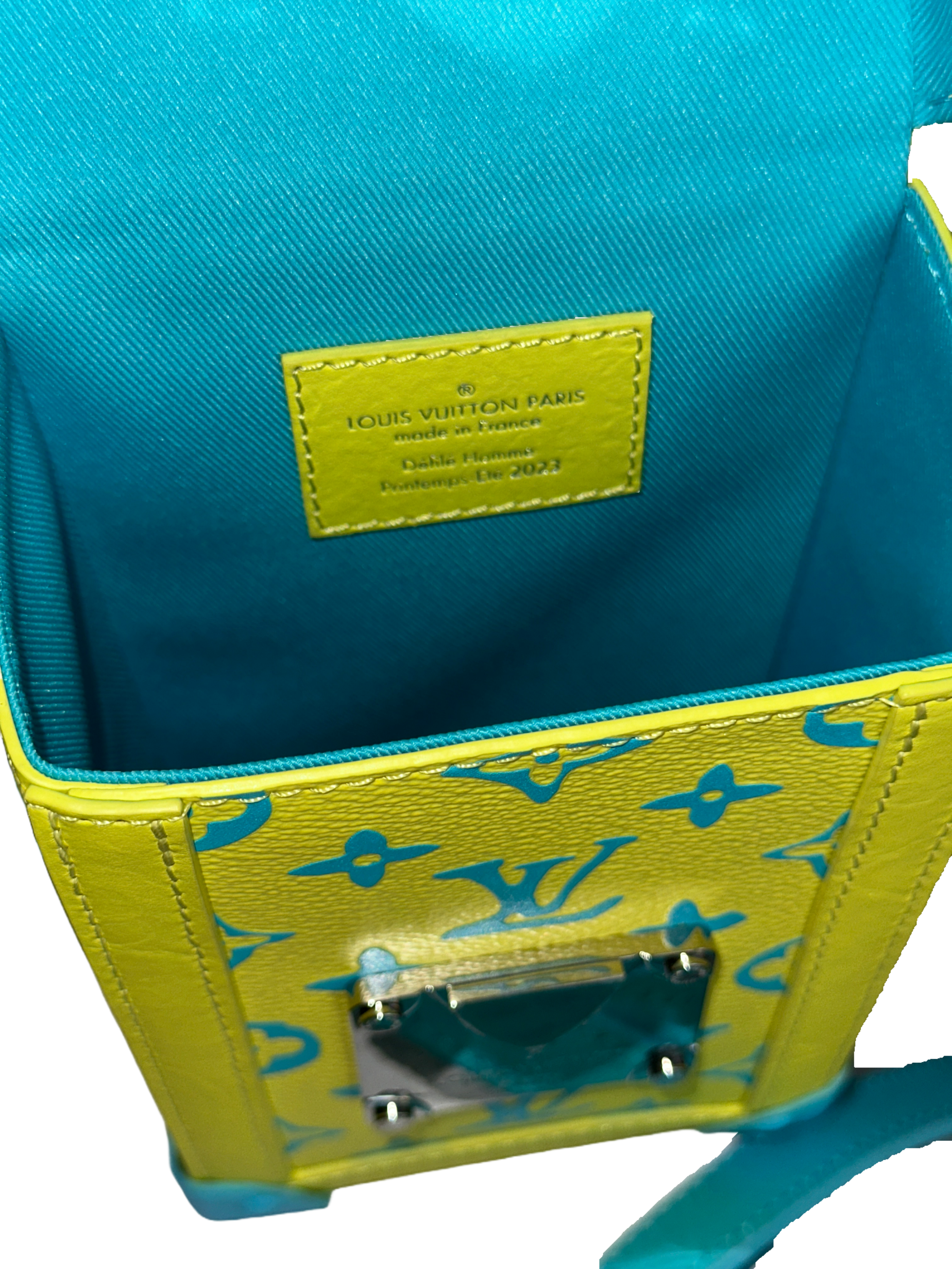 Louis Vuitton vertical trunk wearable wallet monogram playground