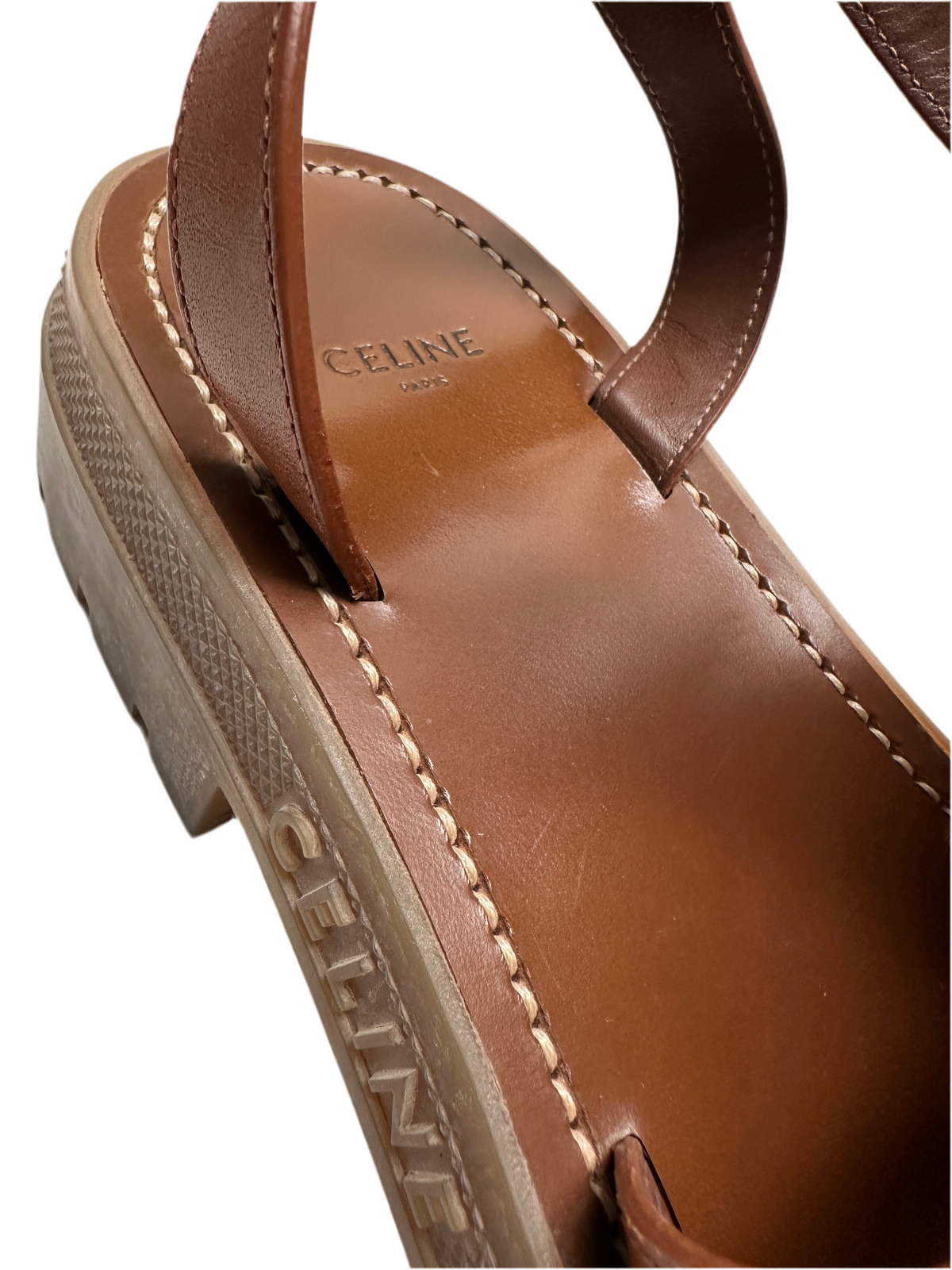 Celine brown tropeziennes - size 40