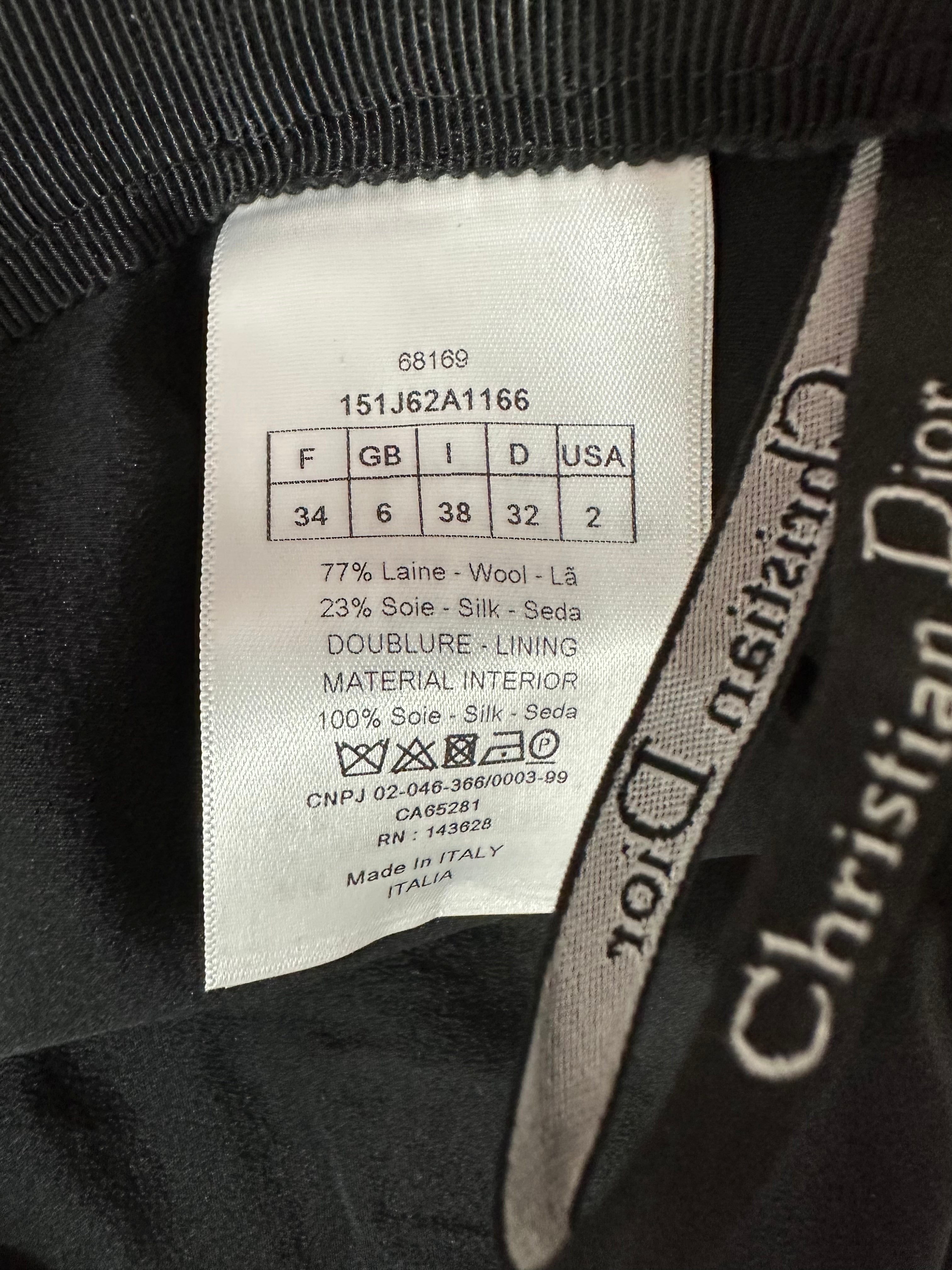 Christian DIOR Dioramour miniskirt with heart-shaped pockets - size 34