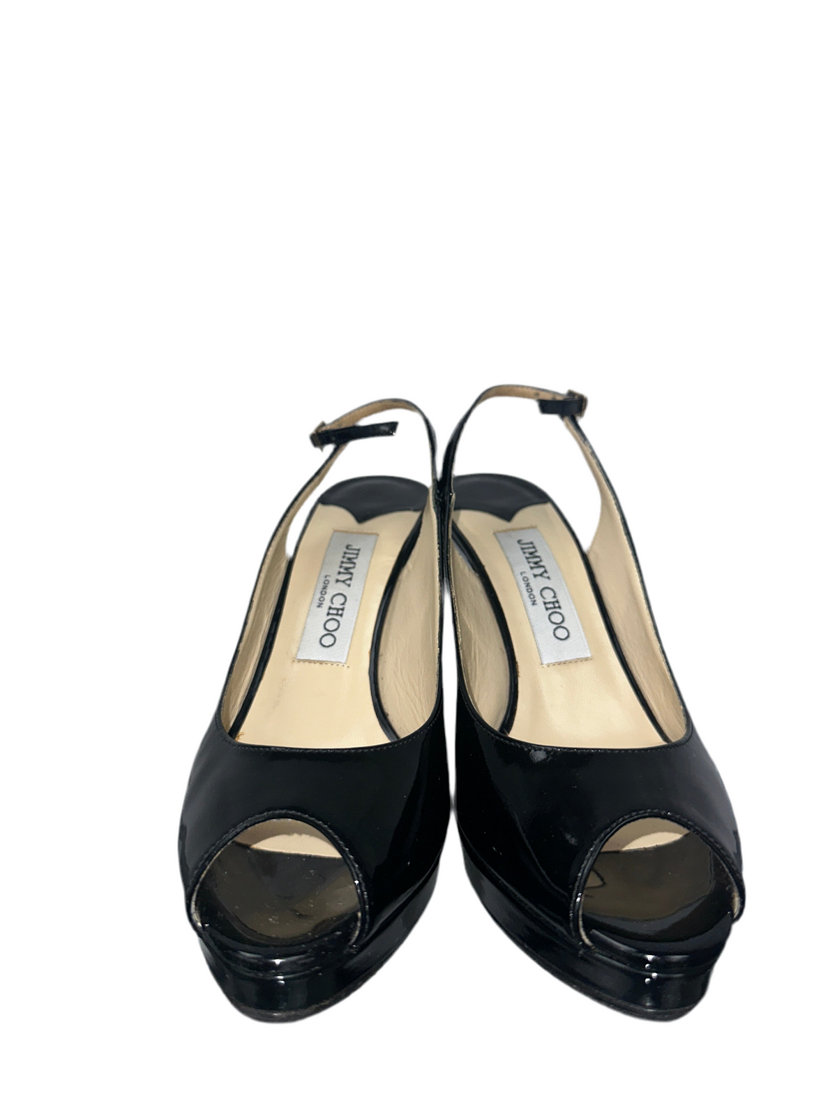 Jimmy Choo nova sandals black leather - size 36