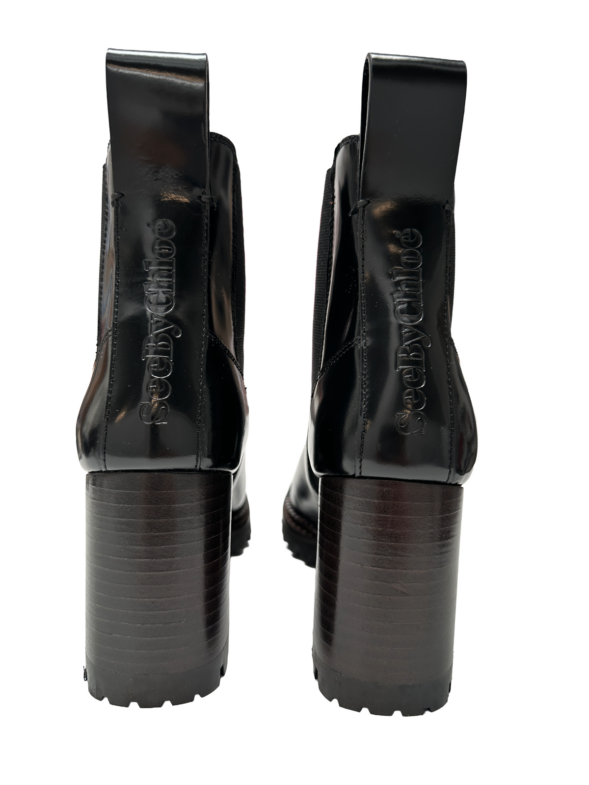 See by Chloe Chelsea black boots - size 39