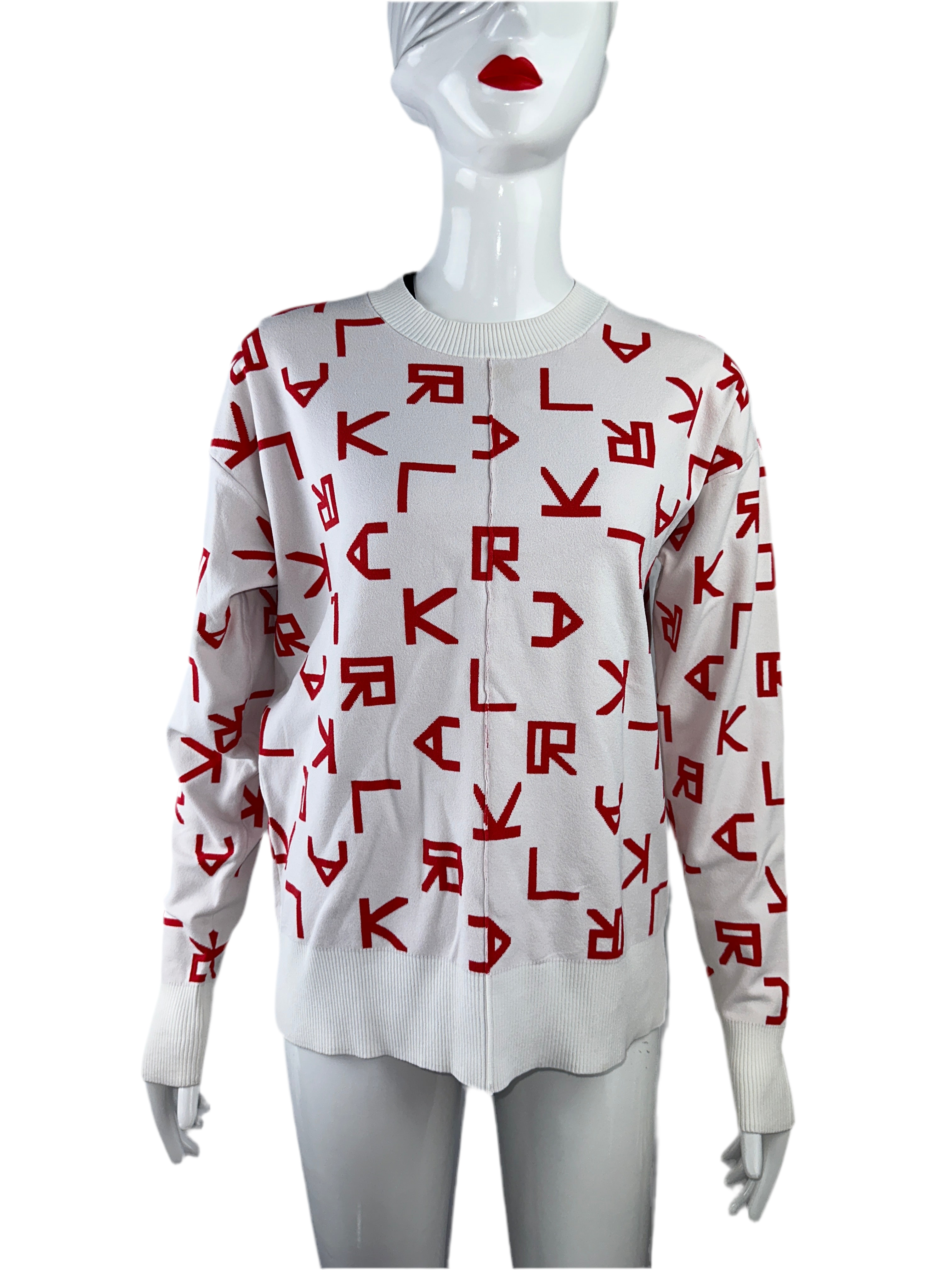 Karl lagarfeld reversible Karl future logo jumper - size XL
