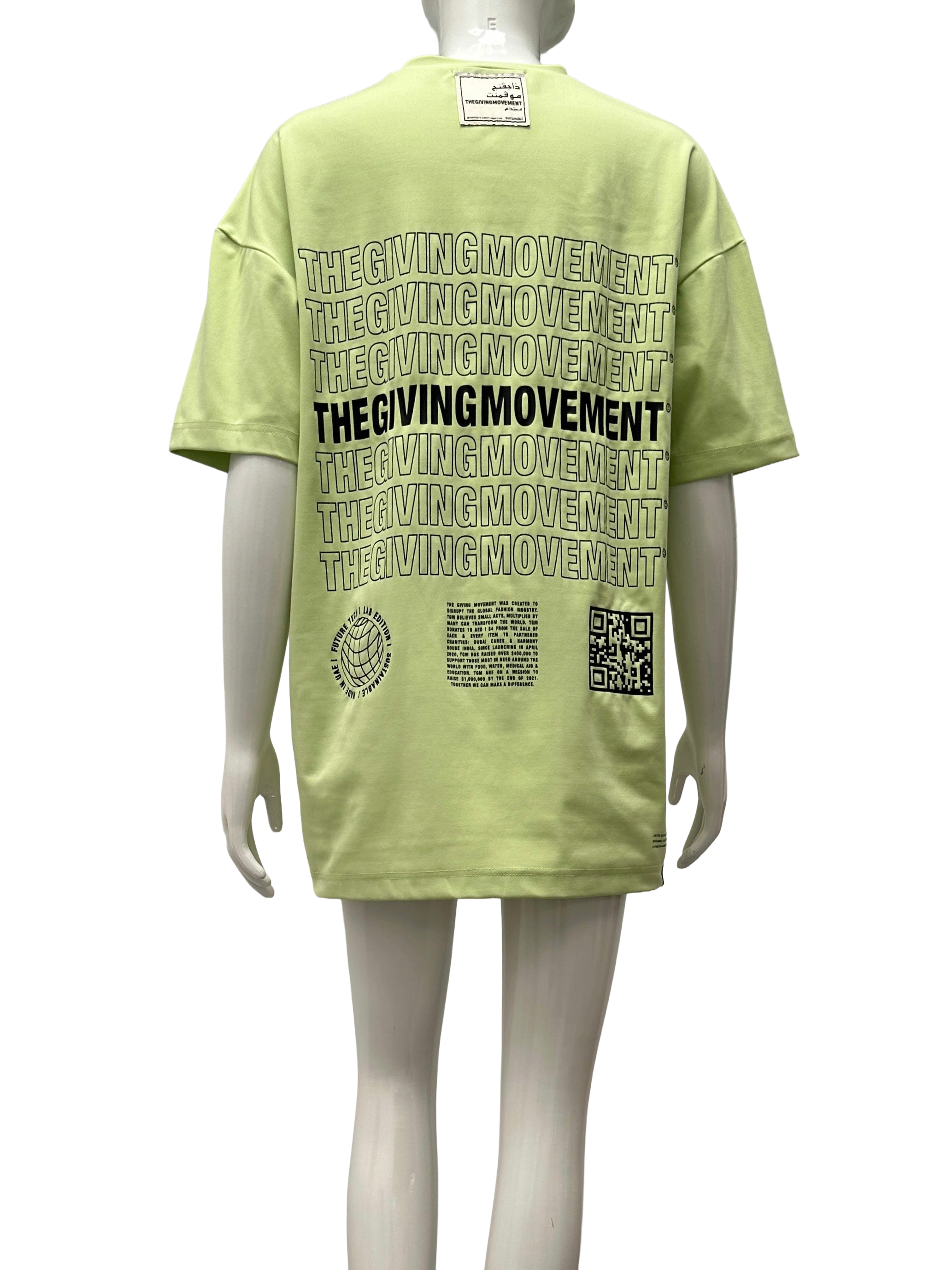 The Giving Movement Softskin 100 street active Oversized t-shirt - size 34