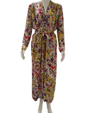 Roseanna colorful floral dress with belt - size 36