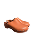 Roseanna brown leather Mary clogs - size 39