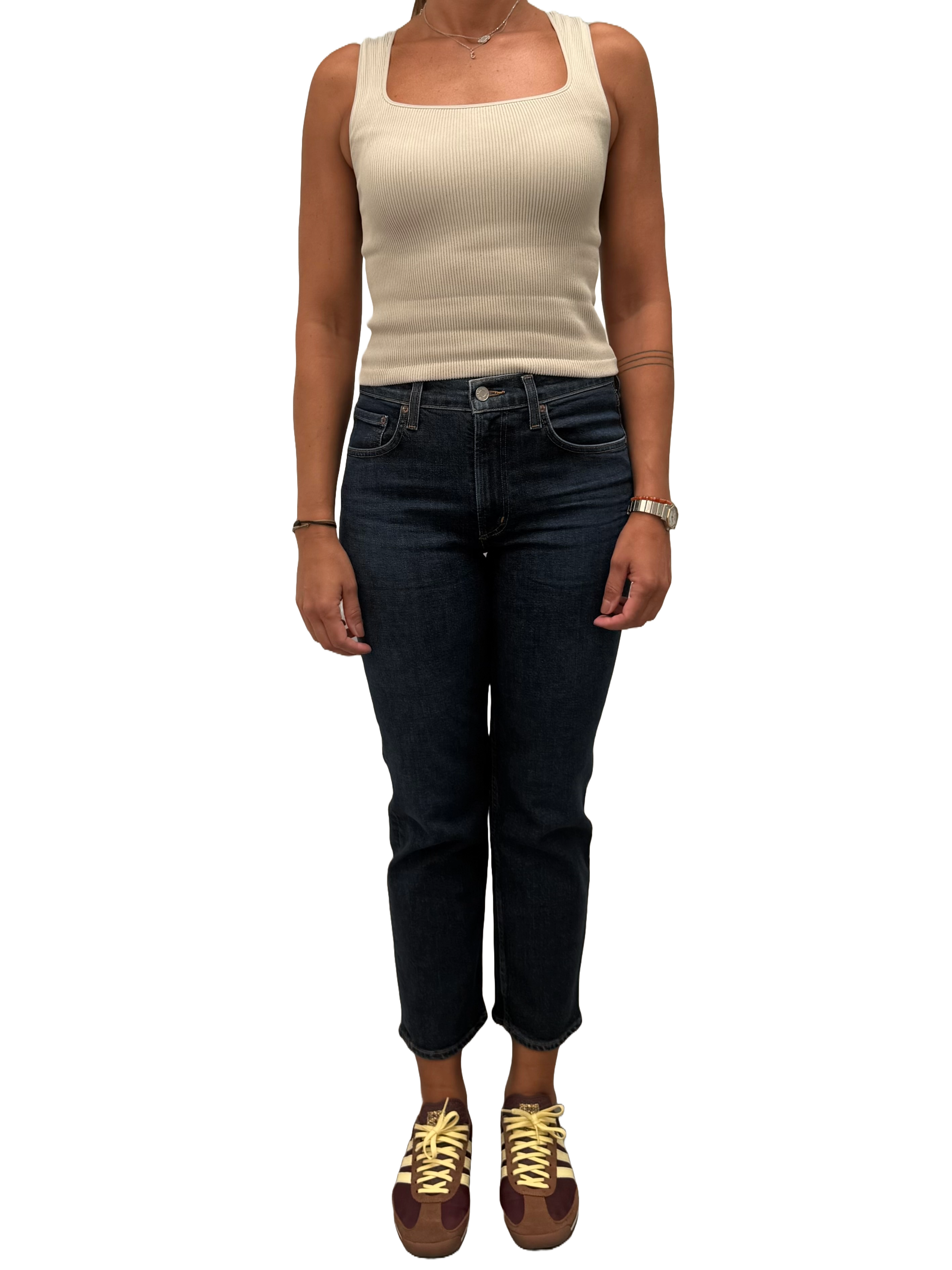 Agolde Kye dark blue jean - size 27