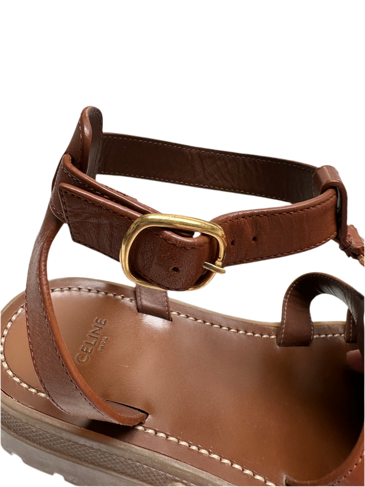Celine brown tropeziennes - size 40