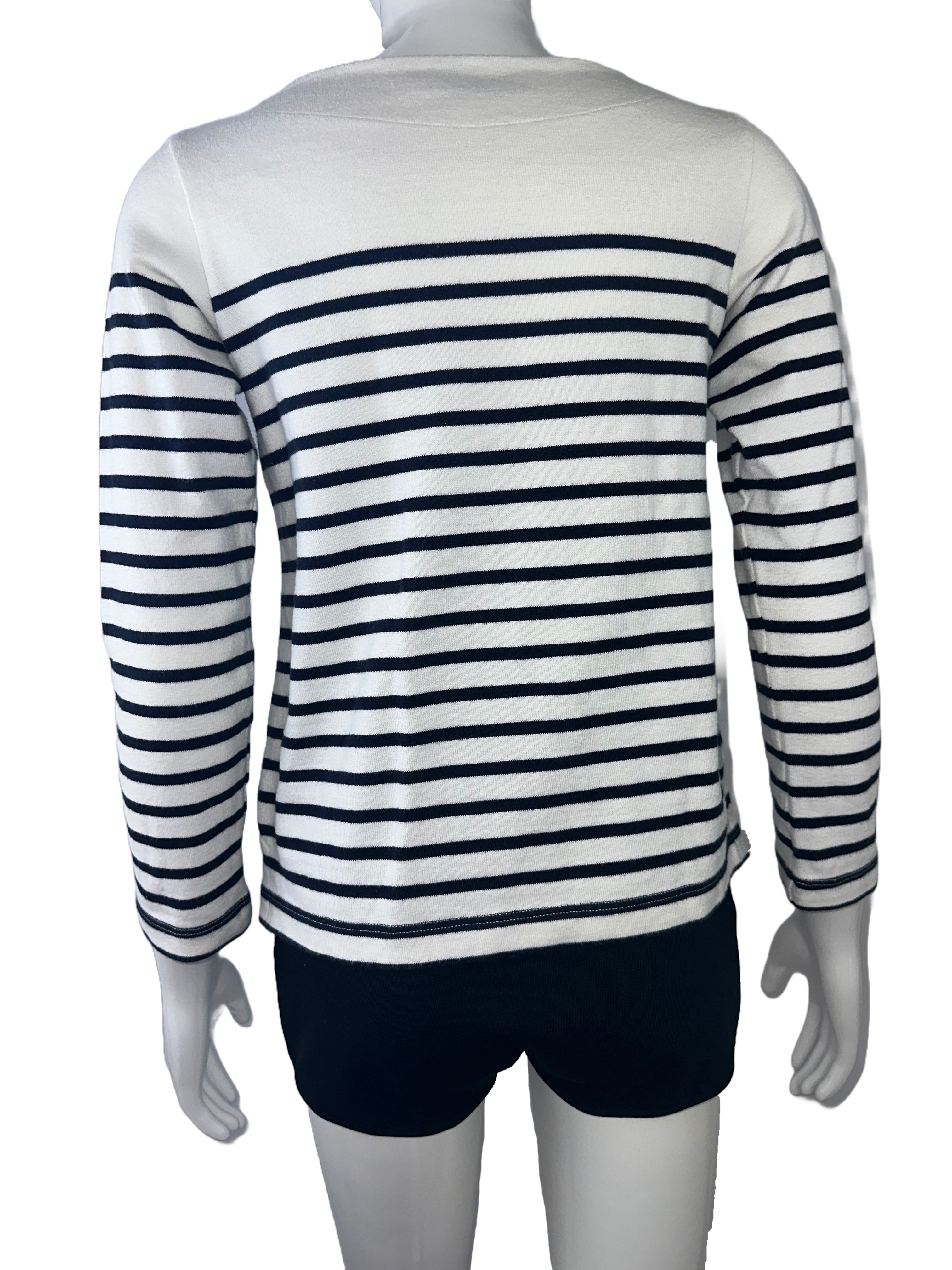 Petit Bateau white and black sailor - size 32