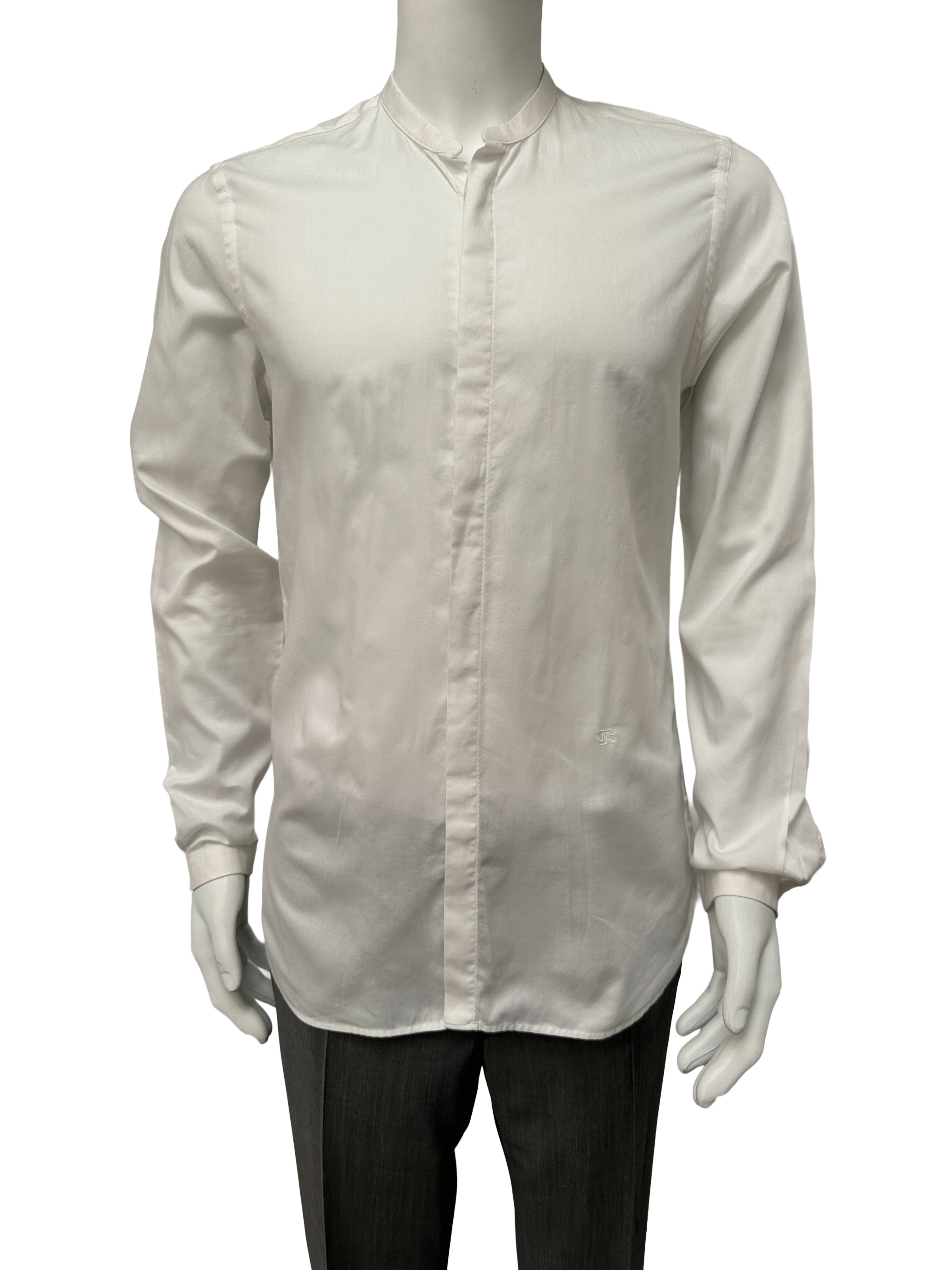 The Kooples white band collar shirt - size M