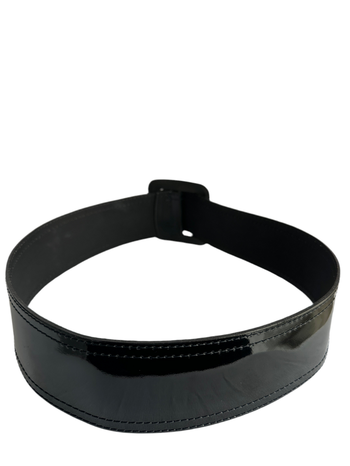 Gerard Darel wide leather waist belt