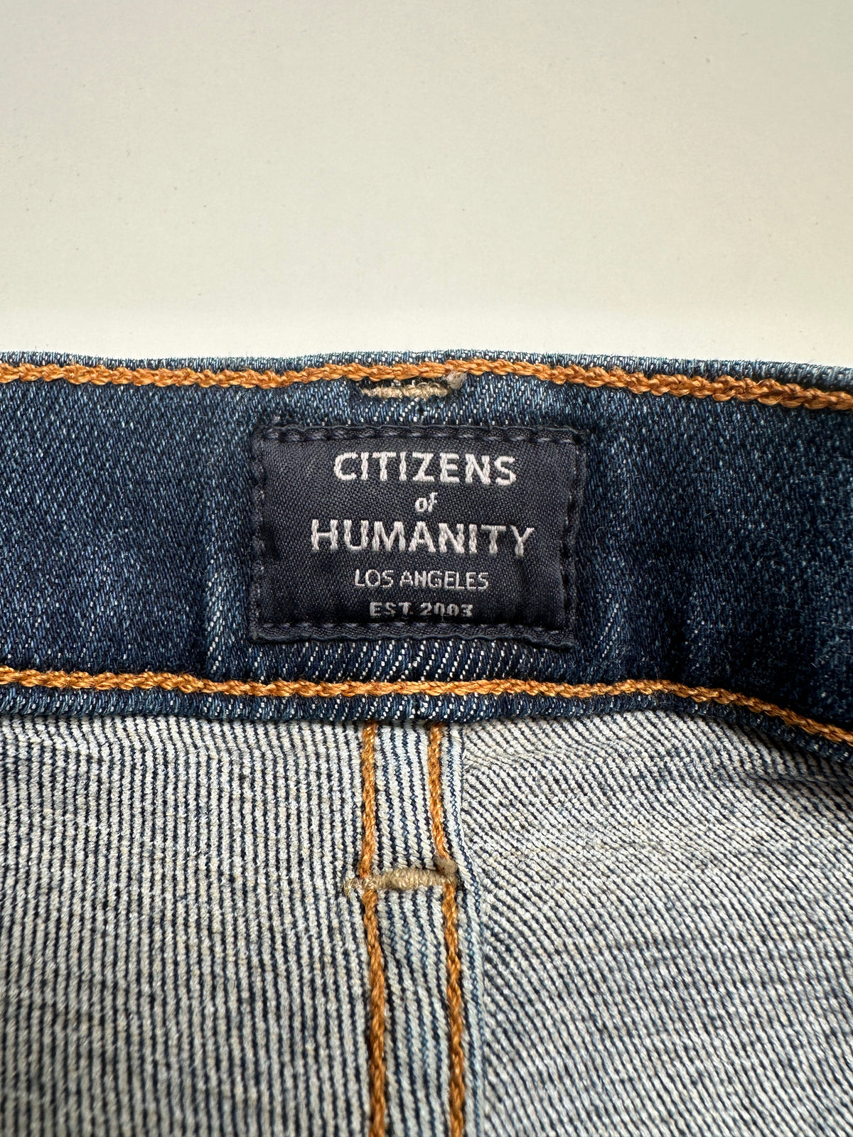 Citizens of Humanity Bowery dark blue jean - size 36