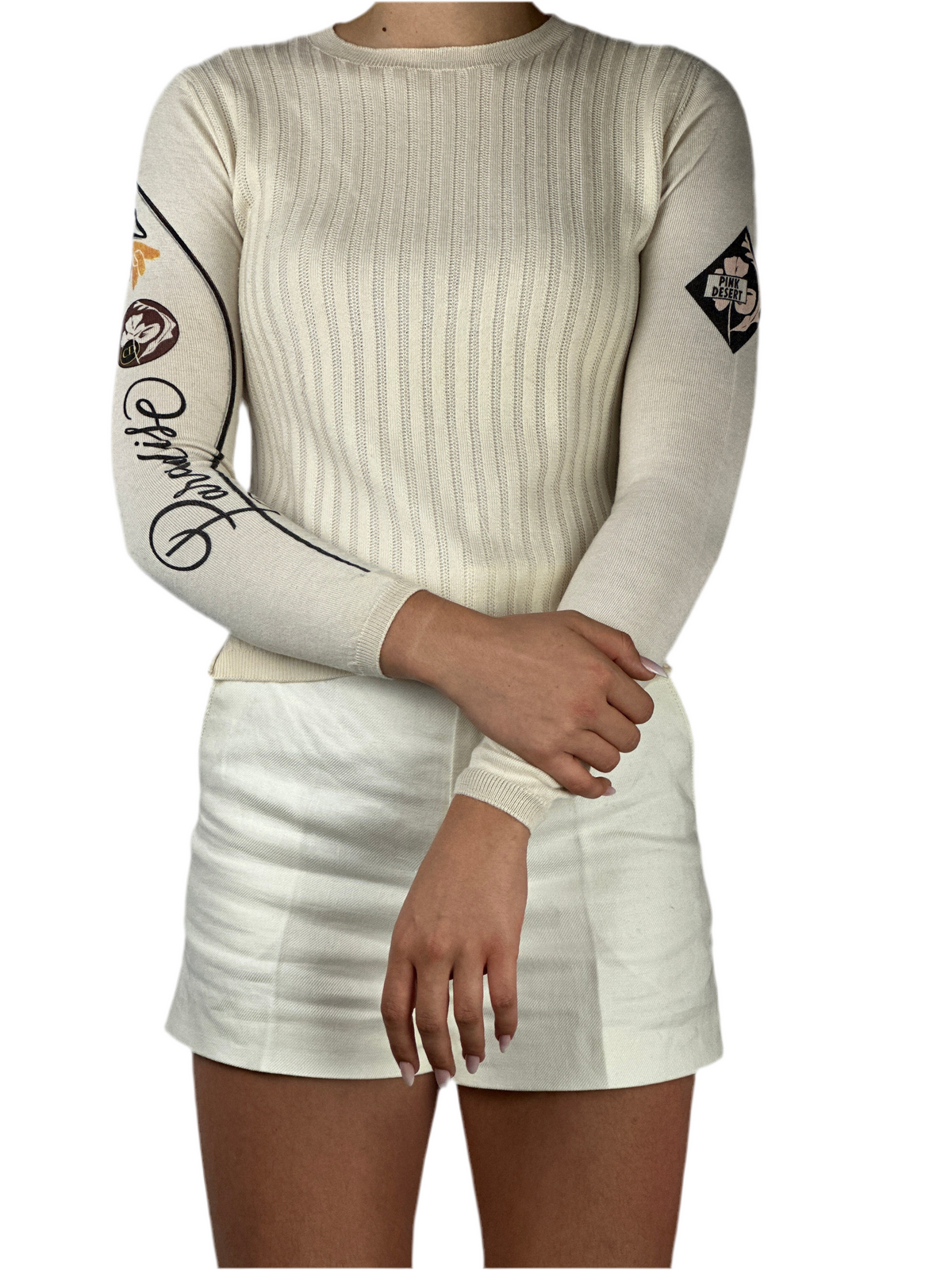 Dior tight beige sweater - size 36