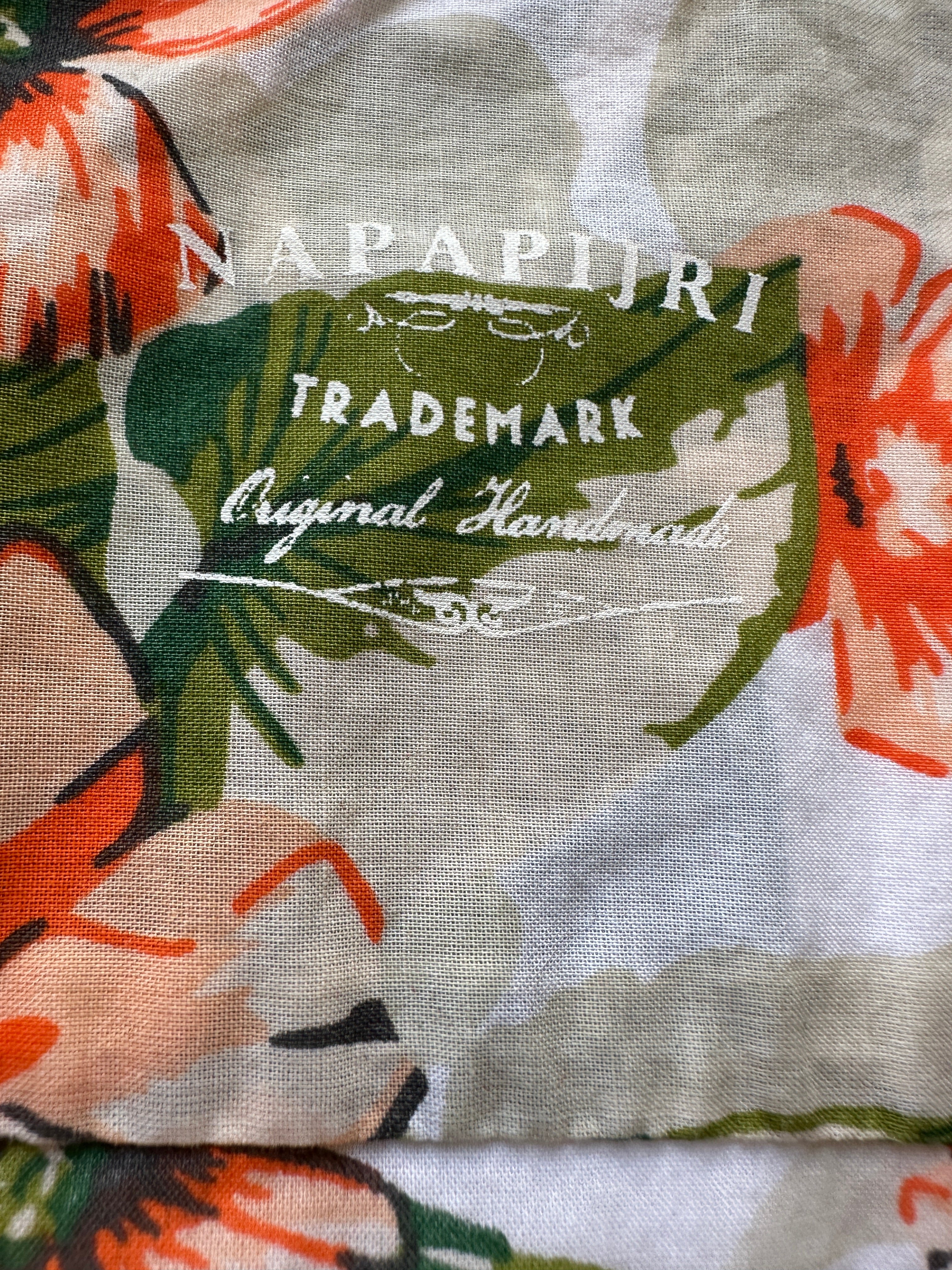 Napapijri white Hawaiian shirt - size 36