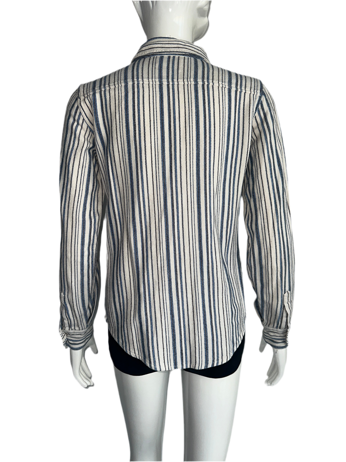 Ba&sh blue and white striped shirt - size 34