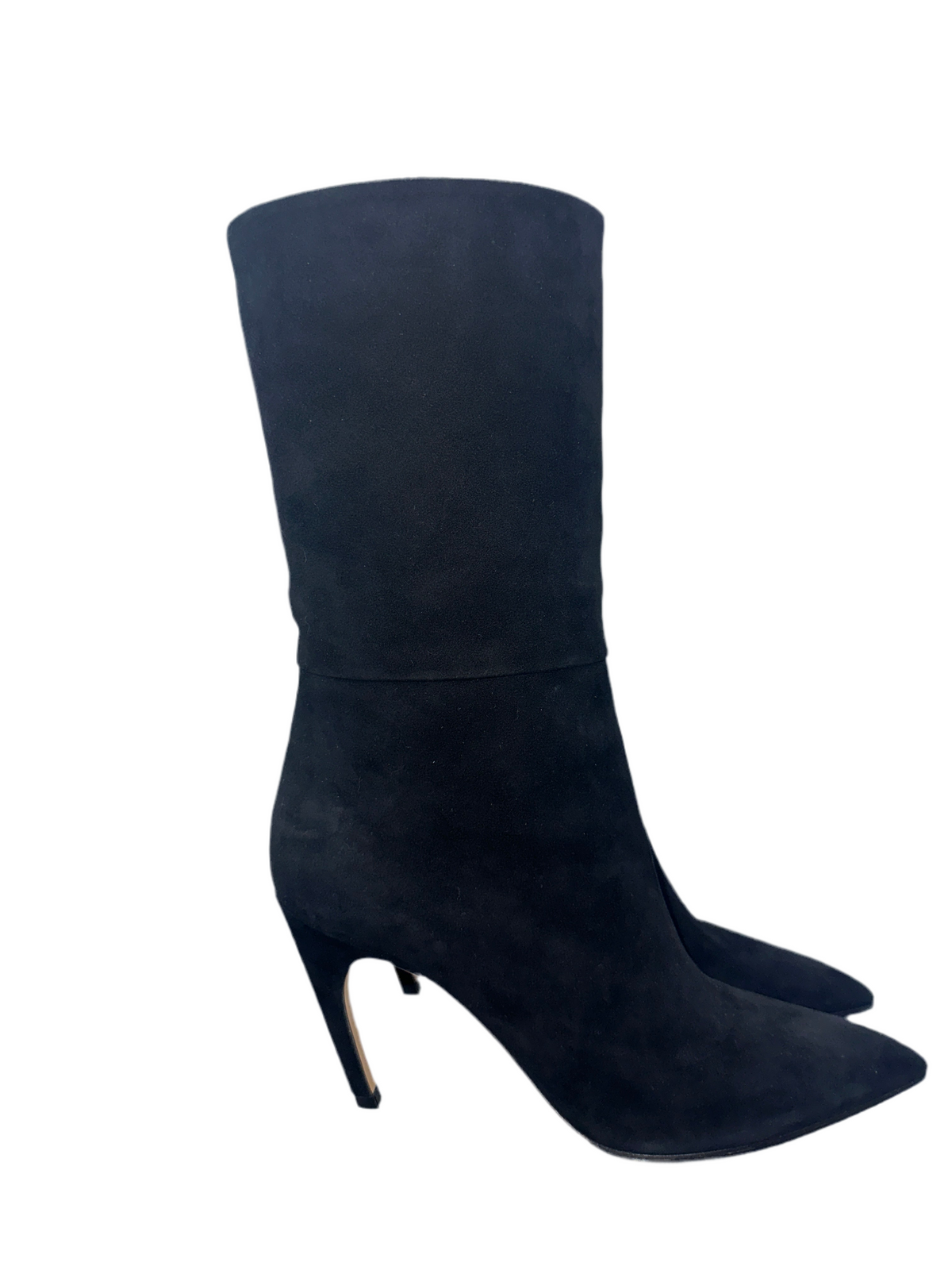 Dior suede midcalf heel boots - size 36.5