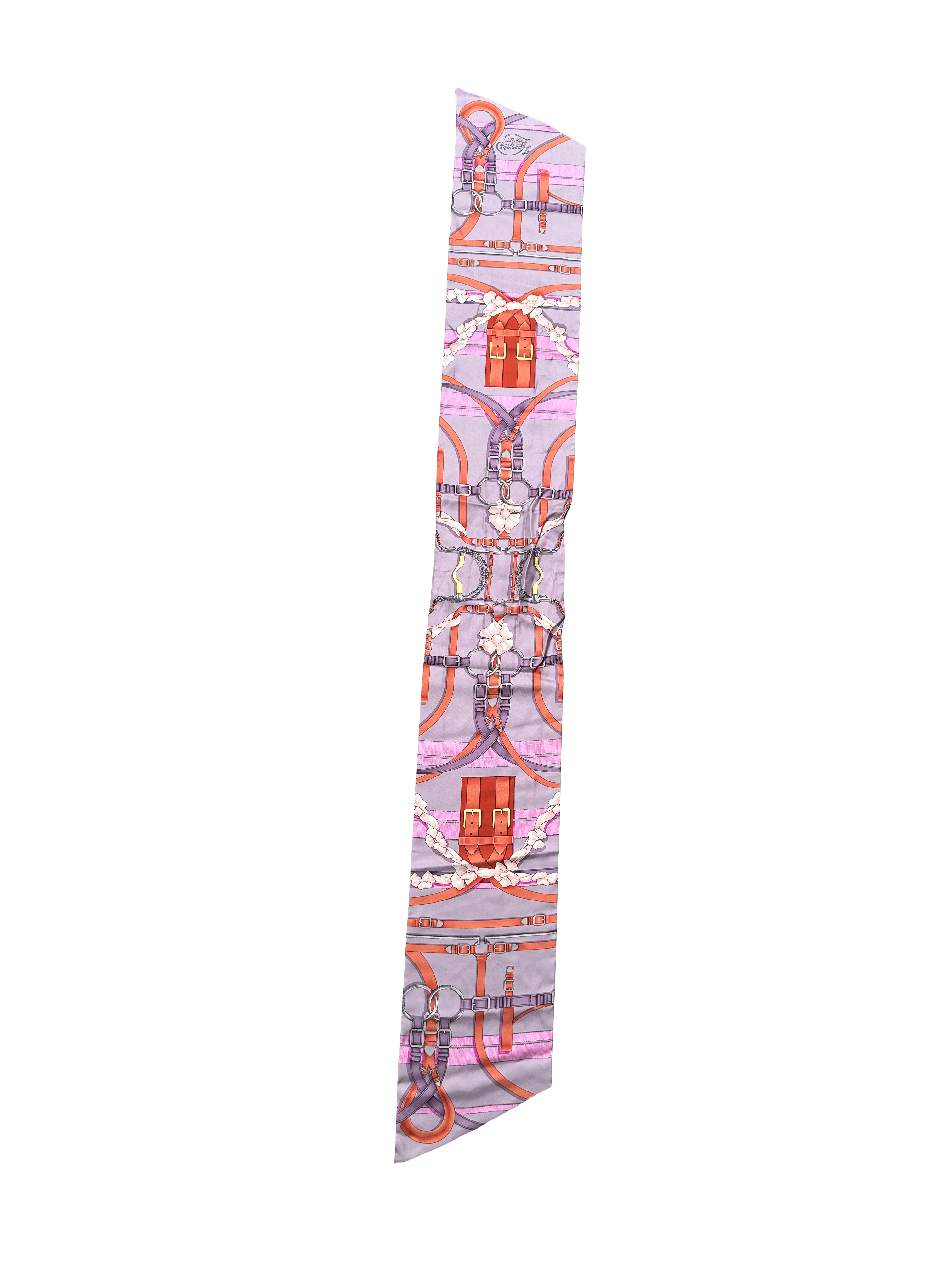 Hermes silk twilly scarf