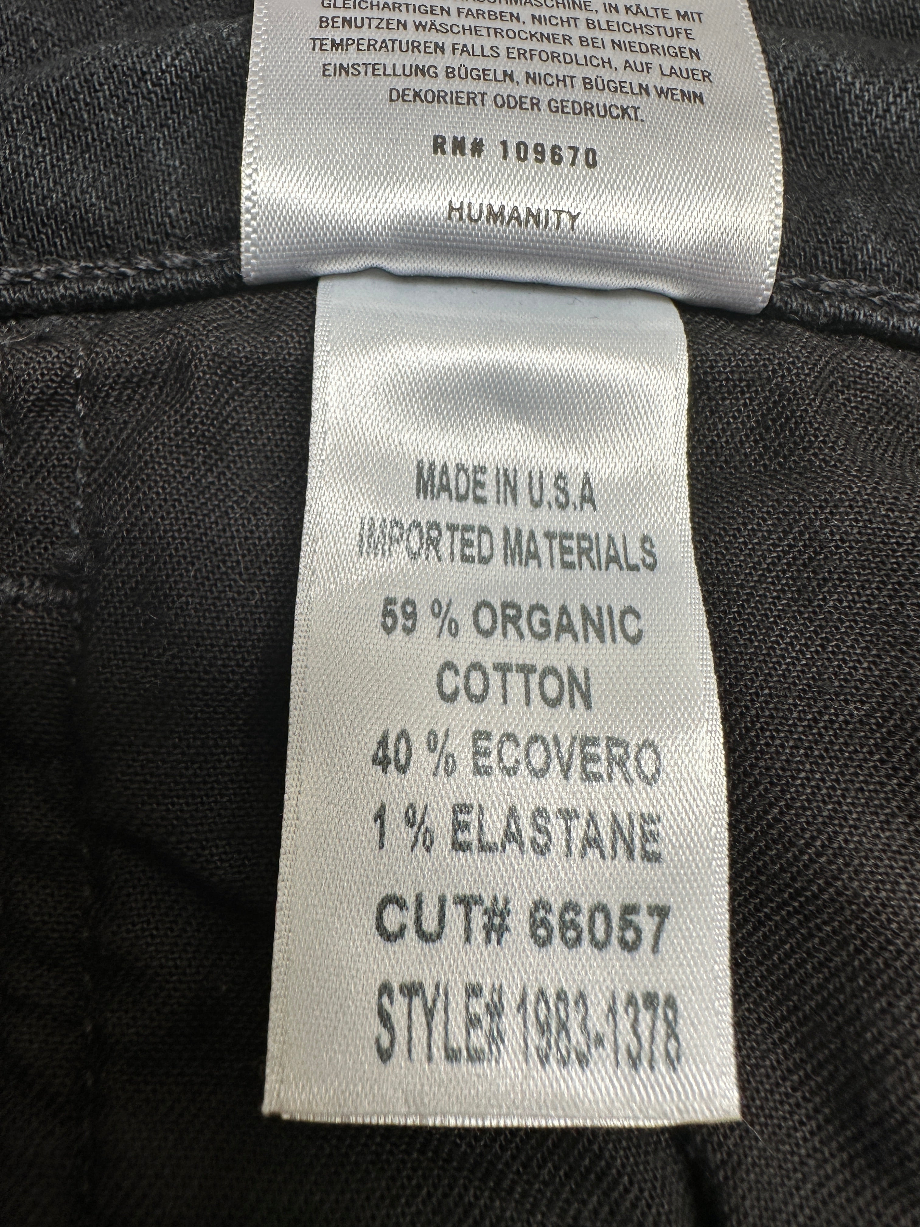 Citizens of Humanity black Daphne crop - size 27