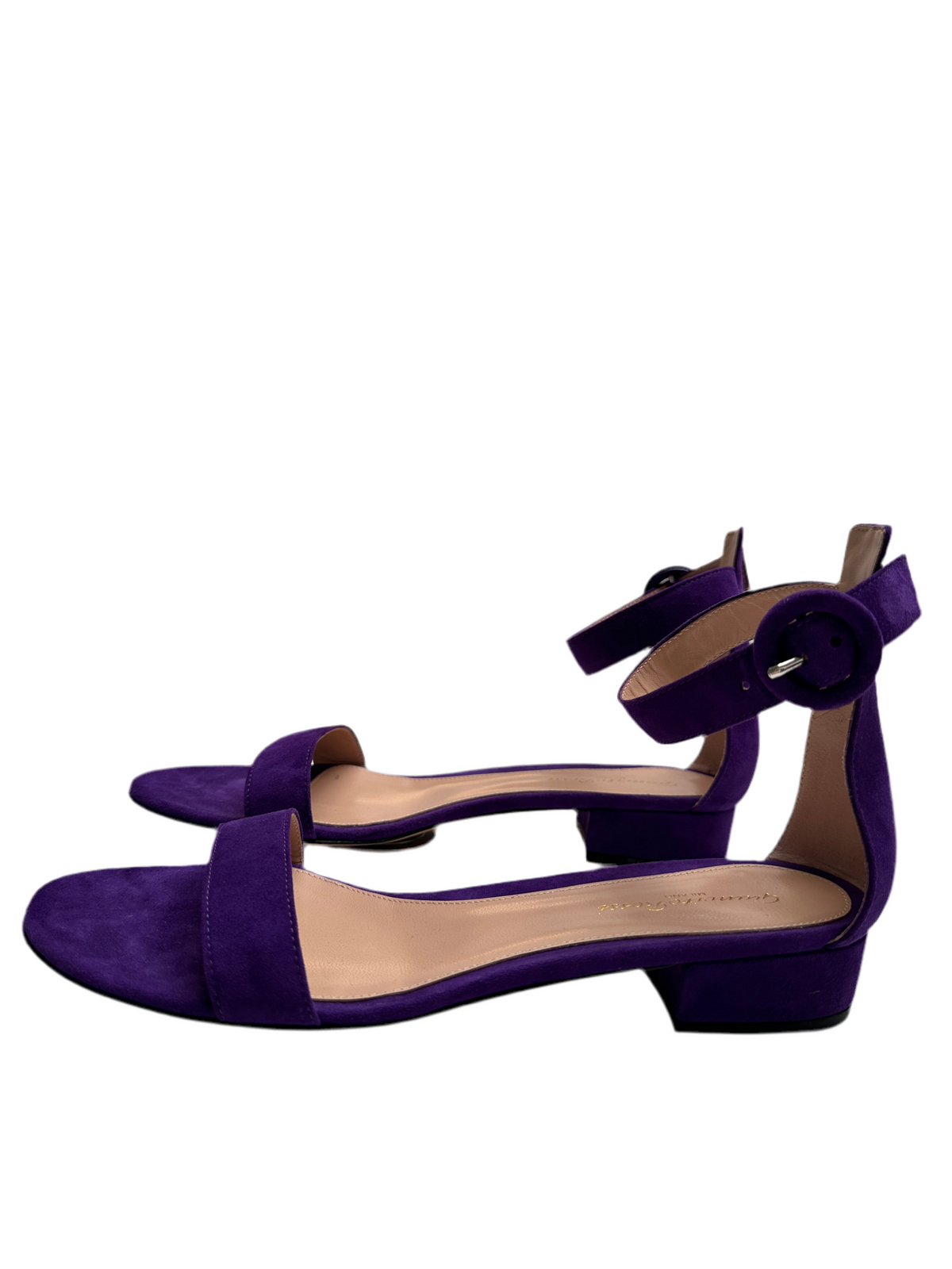 Gianvito Rossi purple heeled sandal - size 39