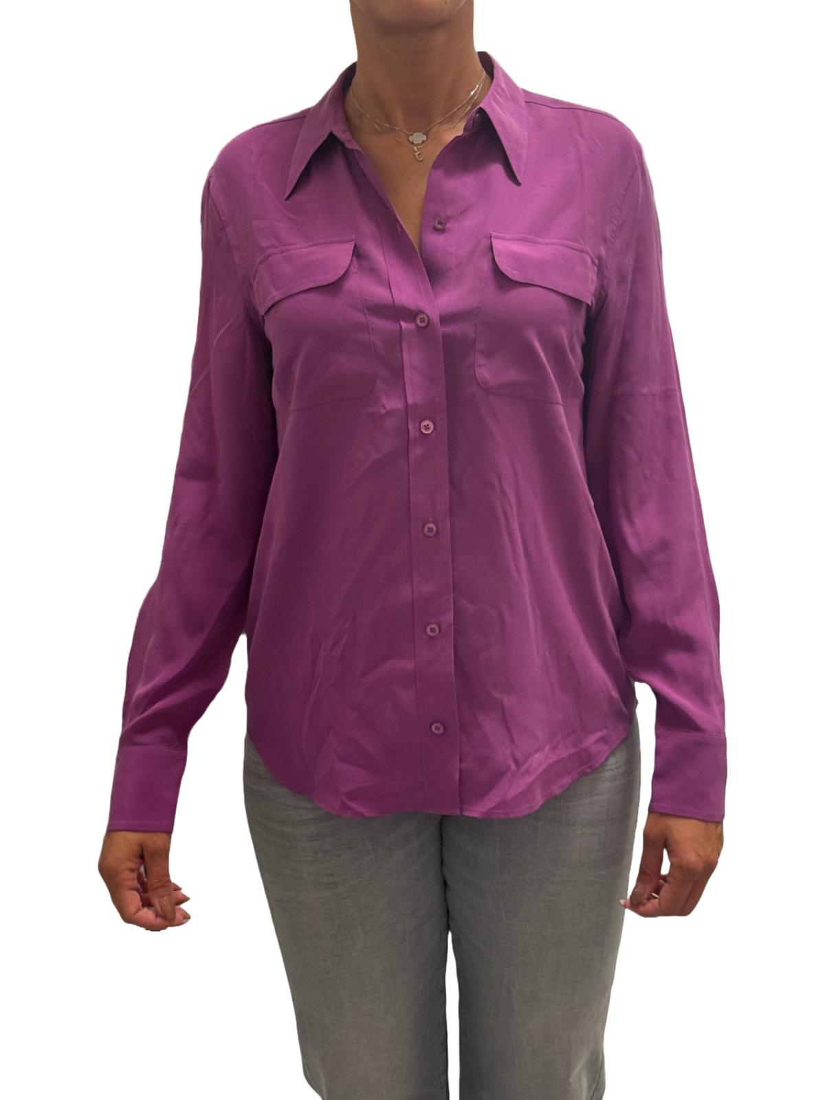 Equipment purple shirt - size 38