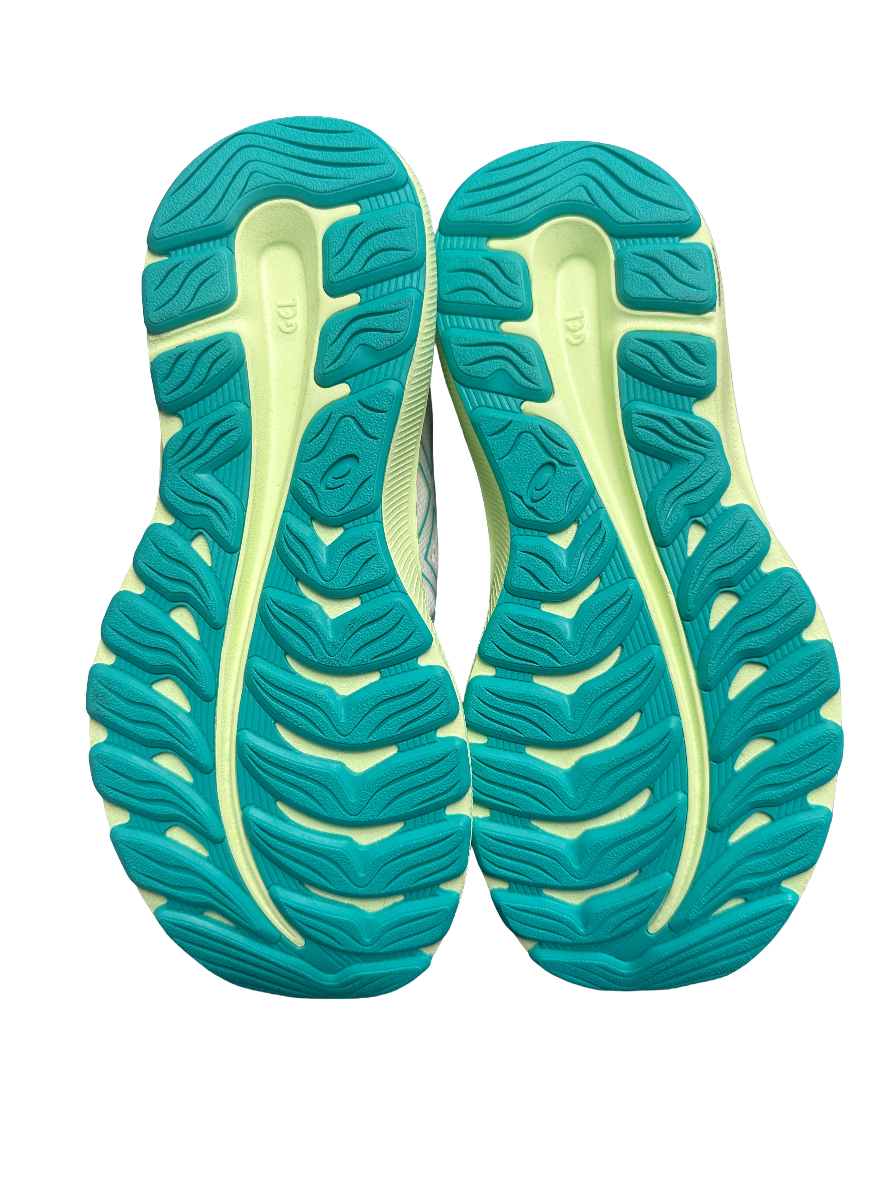 Asics gel excite white running sneakers - size 35.5