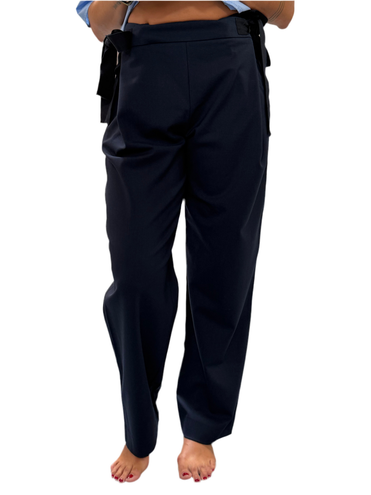Oscar de la Renta blue pants - size 2