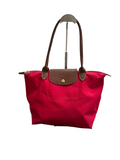 Longchamp Le Pliage medium red tote