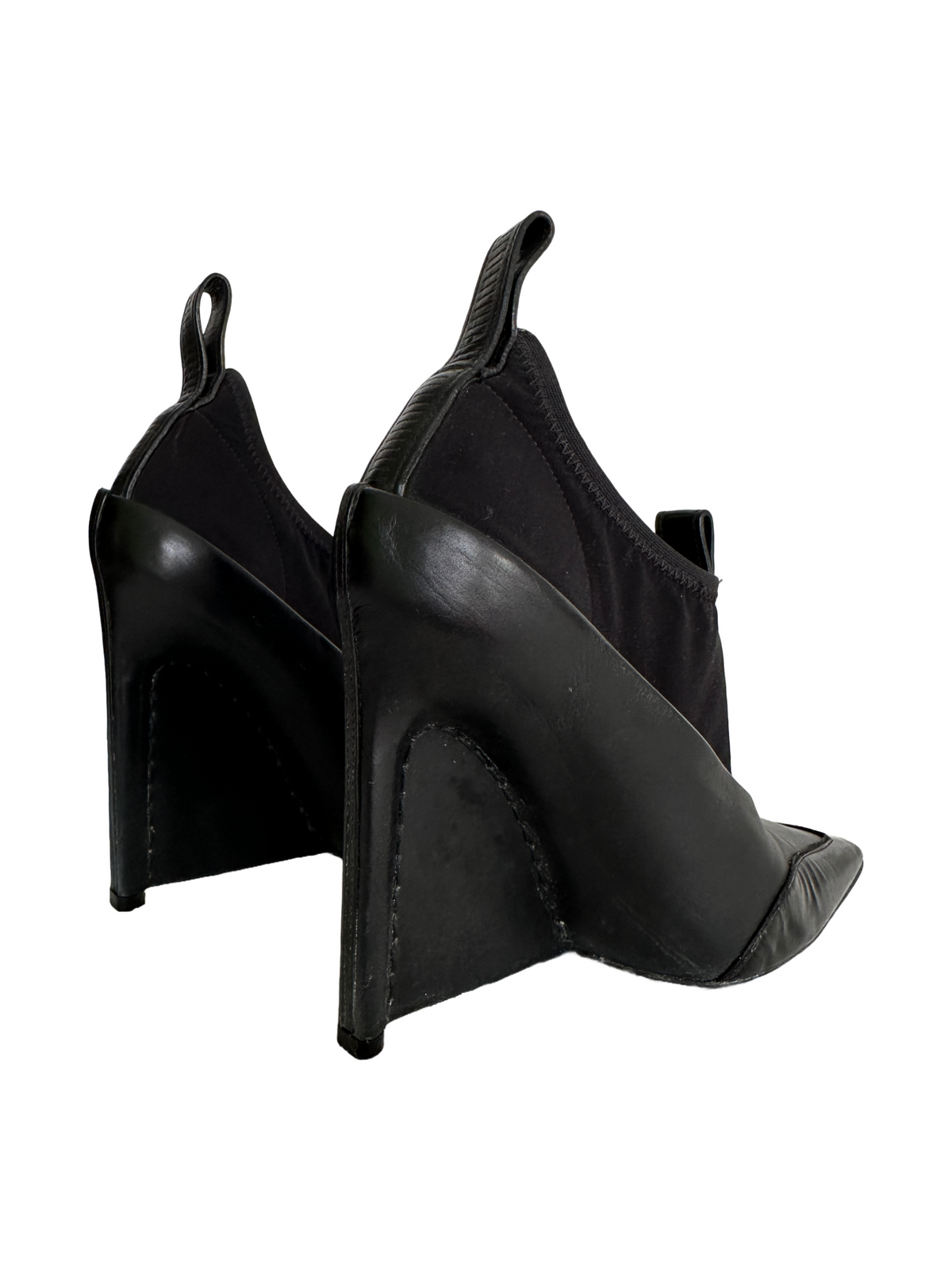 Balenciaga wedge booties - size 38