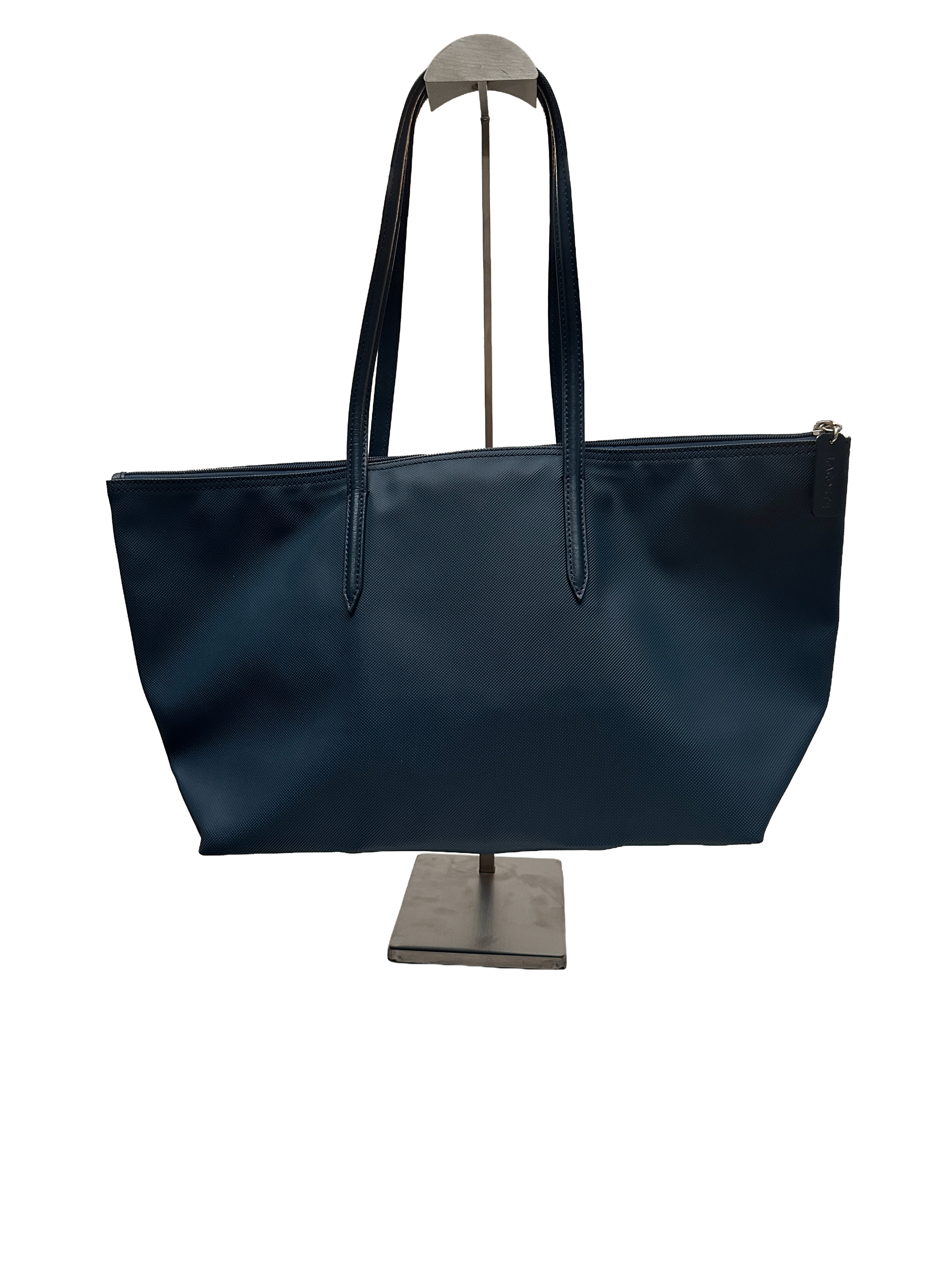 Lacoste textured tote bag