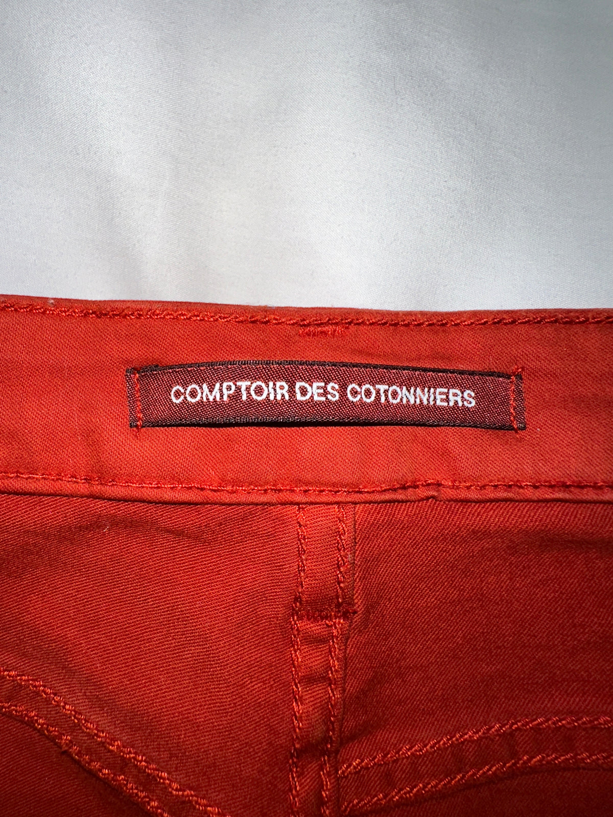 Comptoir des cotonniers orange pants - size 34