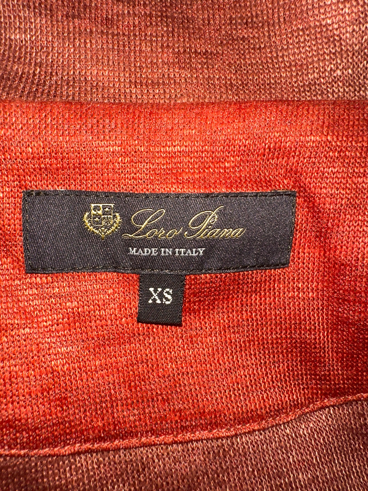 Loro Piana brick hoodie - size 34