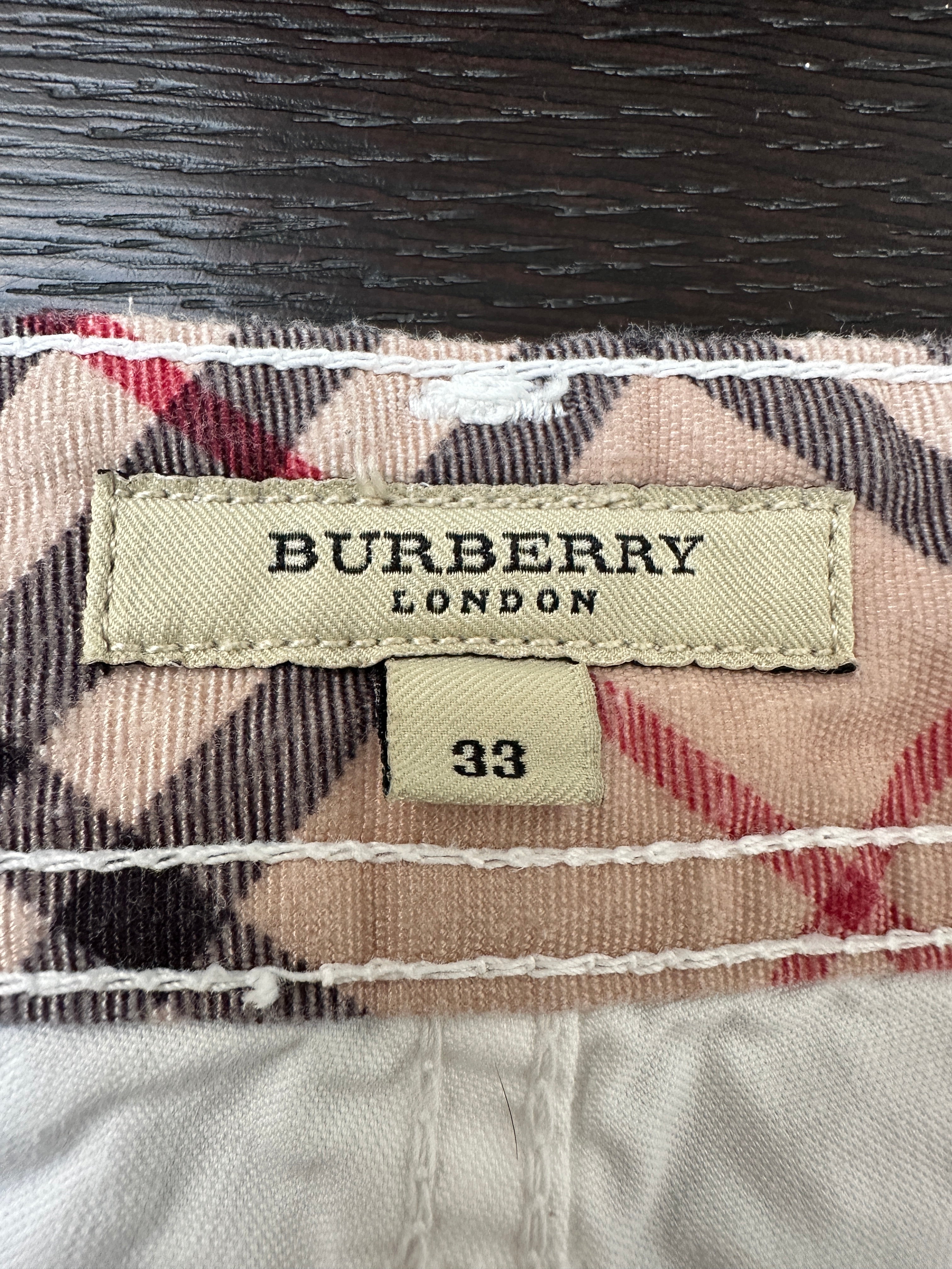 Burberry white pants - size 33