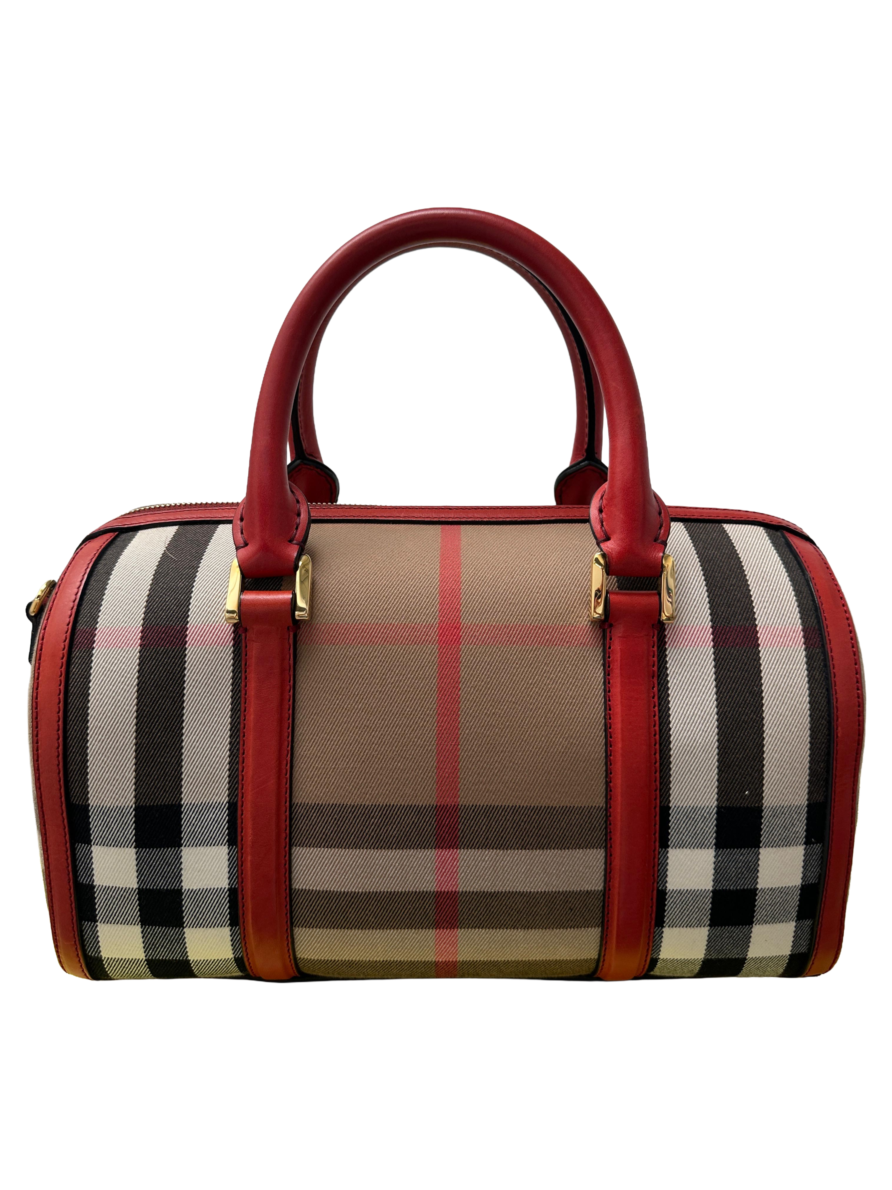 Burberry house check red Alchester medium