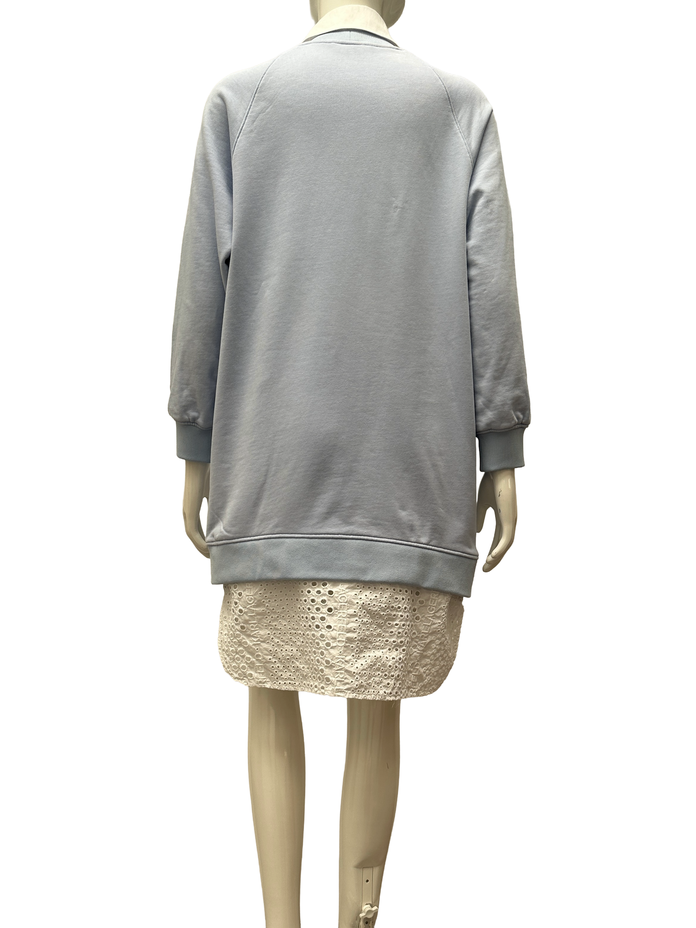Karl Lagerfel sweater dress with fake shirt - size 36