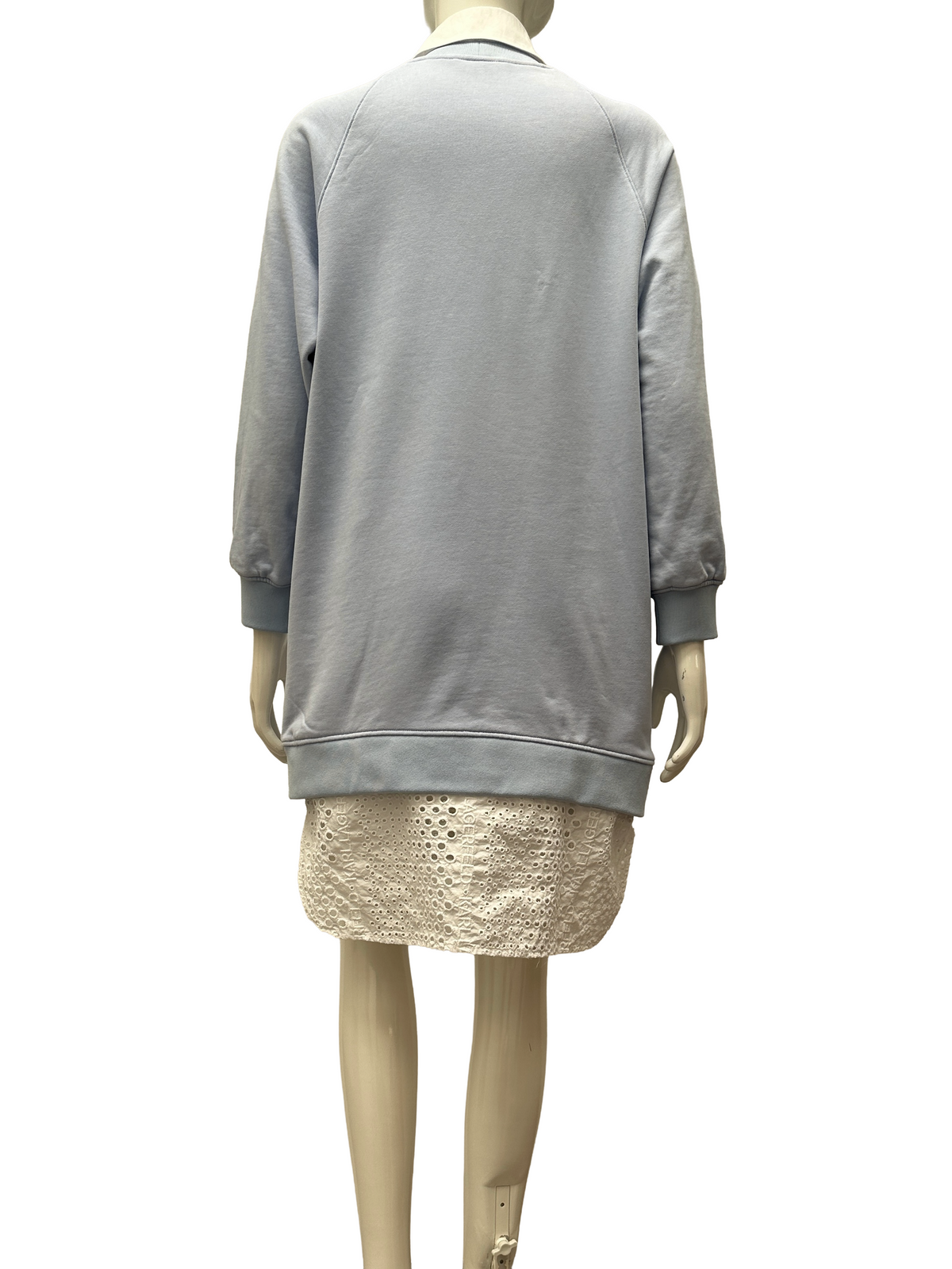 Karl Lagerfel sweater dress with fake shirt - size 36