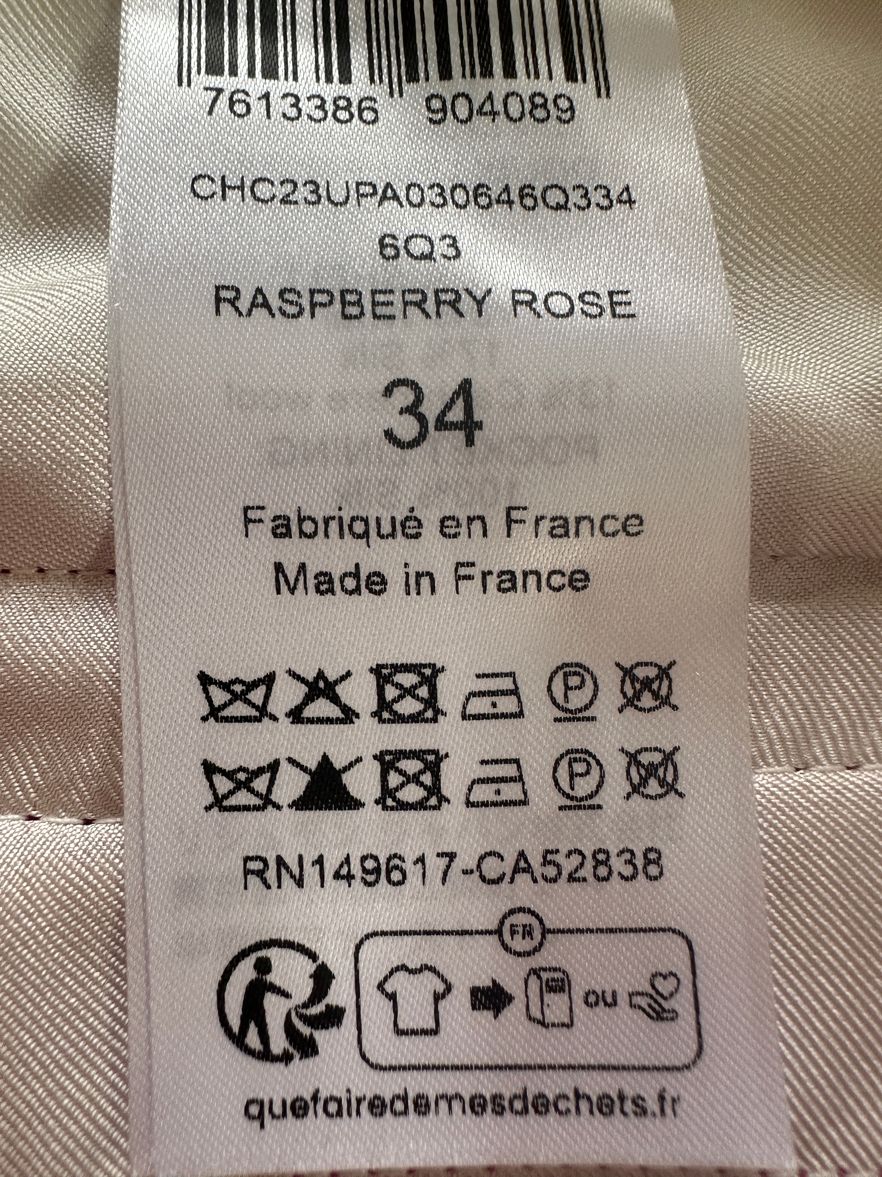 Chloé pink suit pants - size 34
