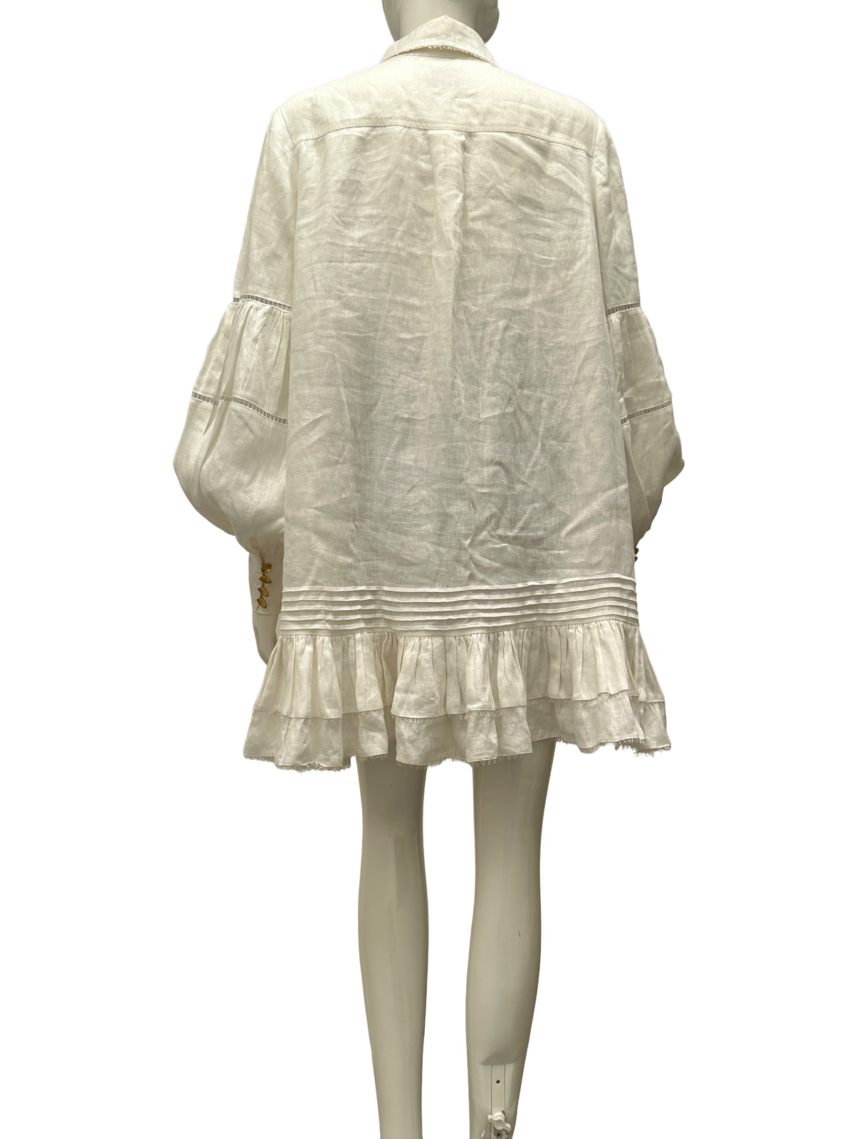 AJE lotus shirt minidress - size 36