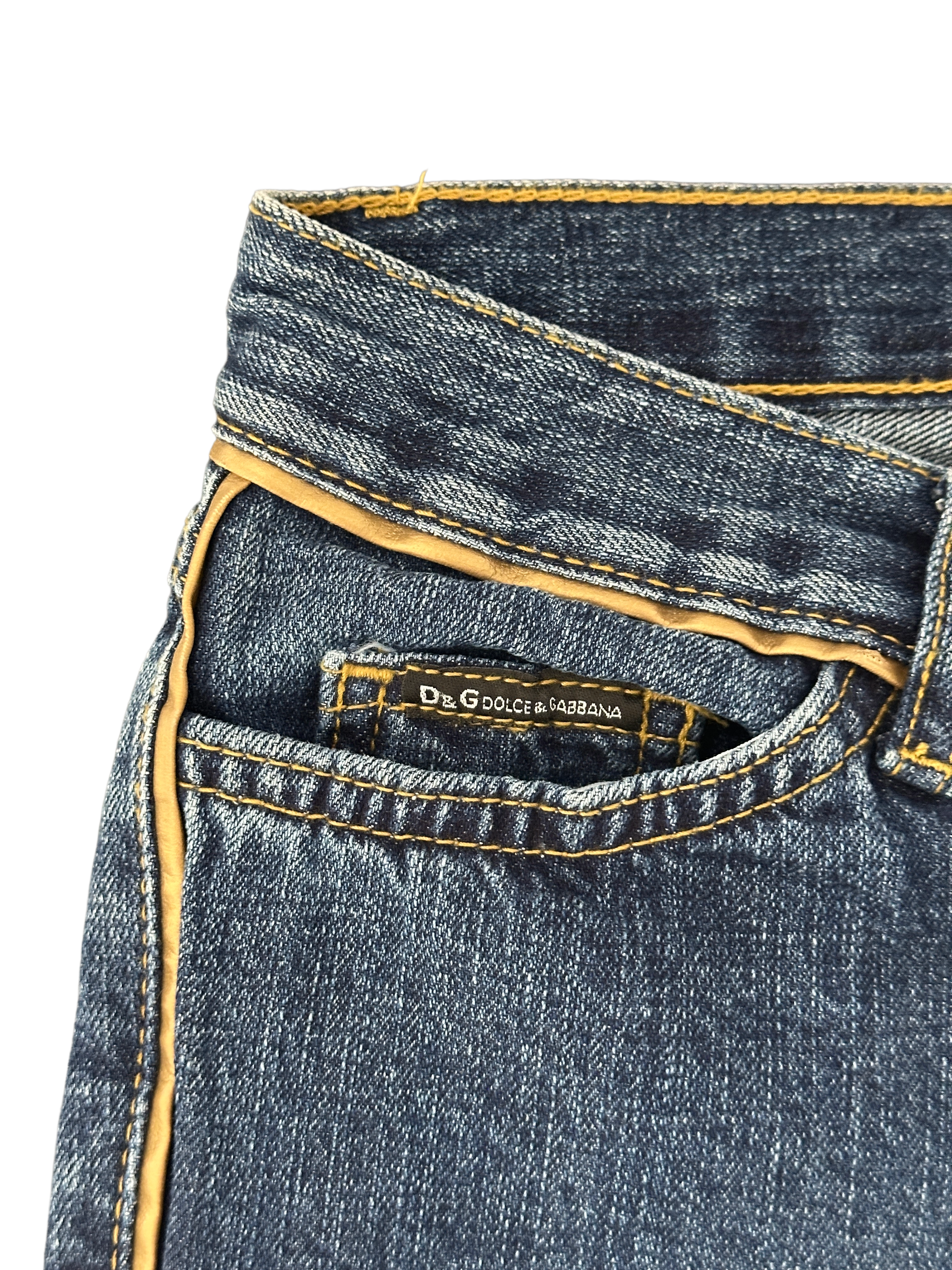 Dolce & Gabbana jeans with gold details - size W30