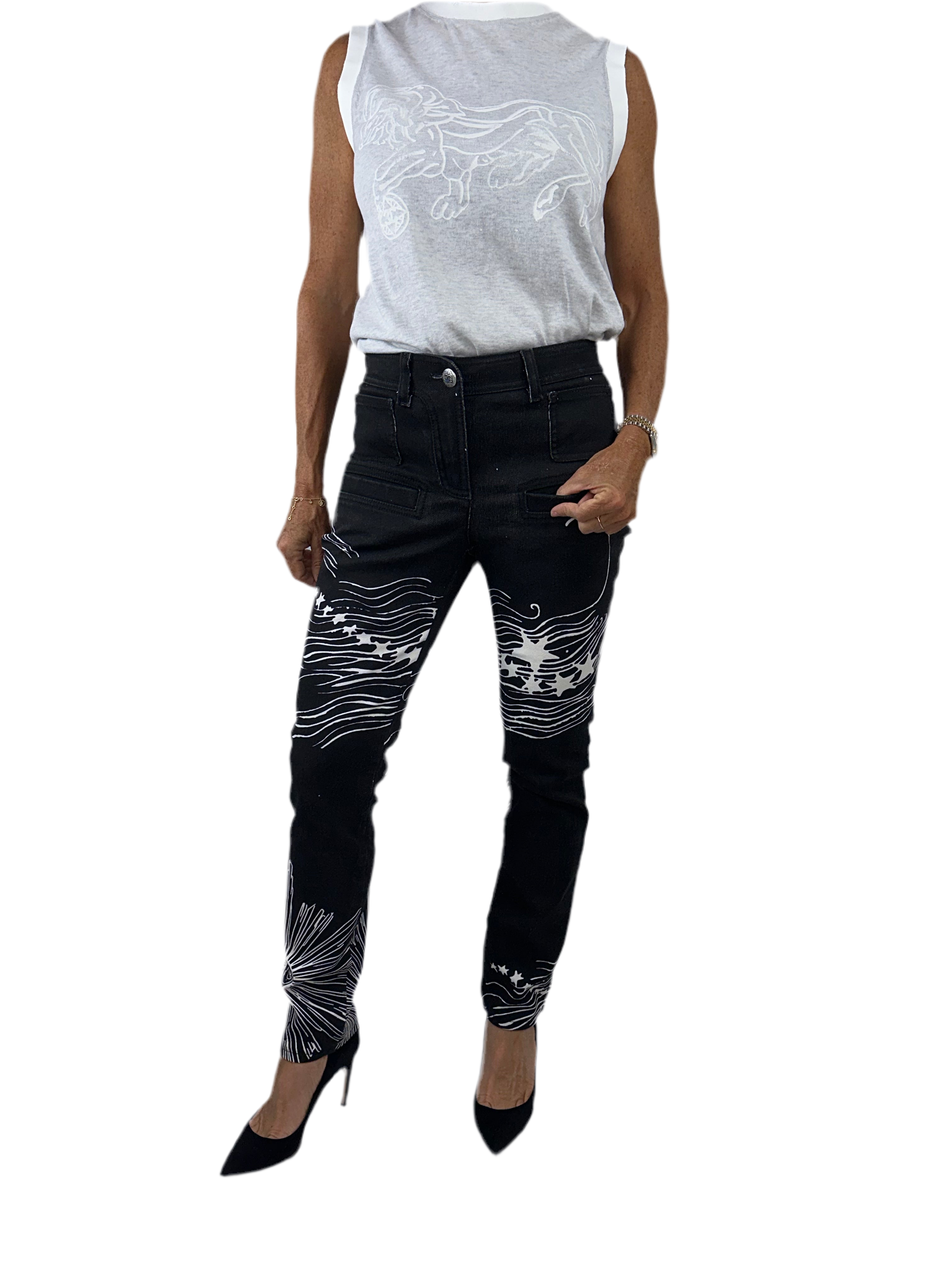 Chanel straight jeans 22 Cruise collection - size 34