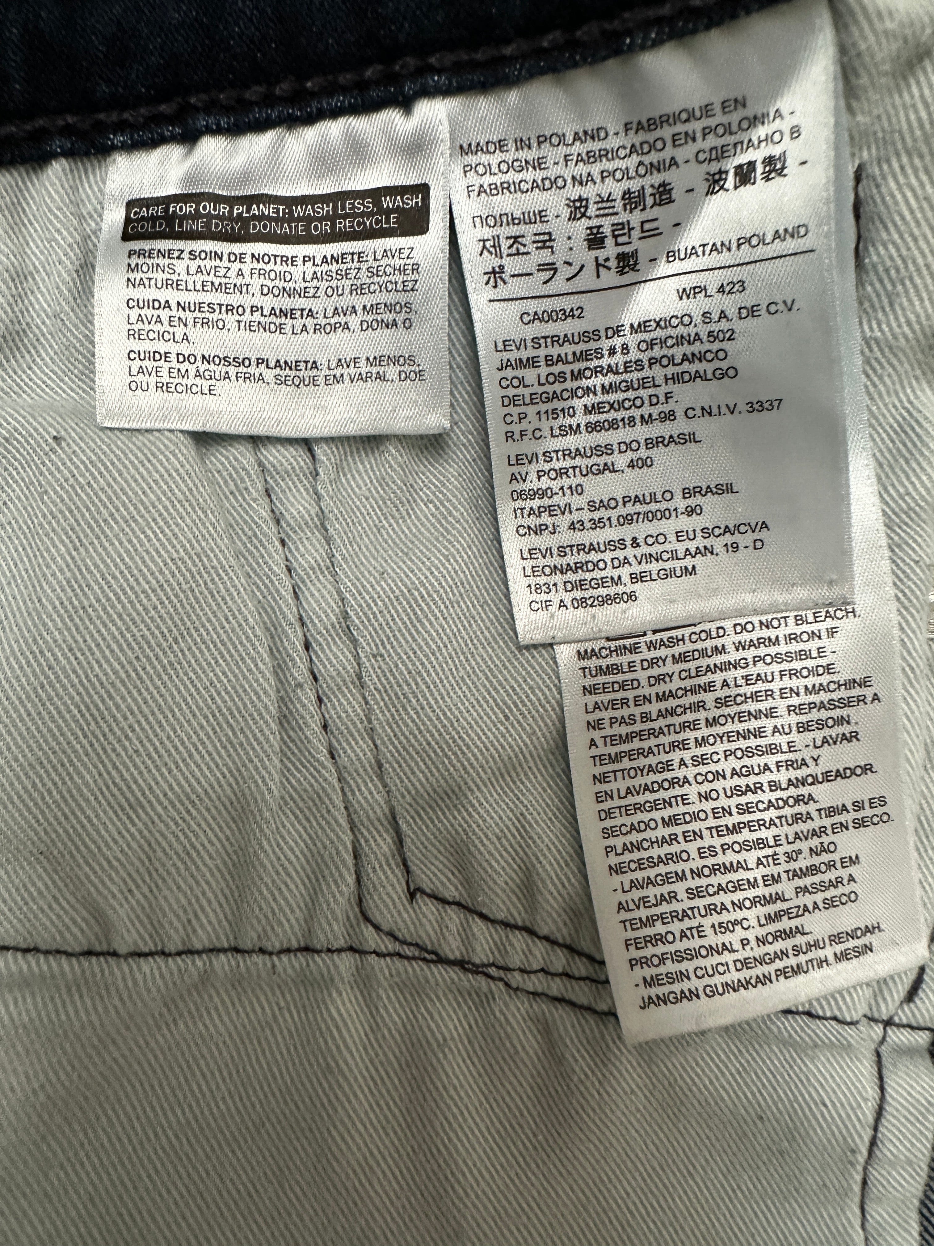 Levi's 511 slim jeans - size W28 L32