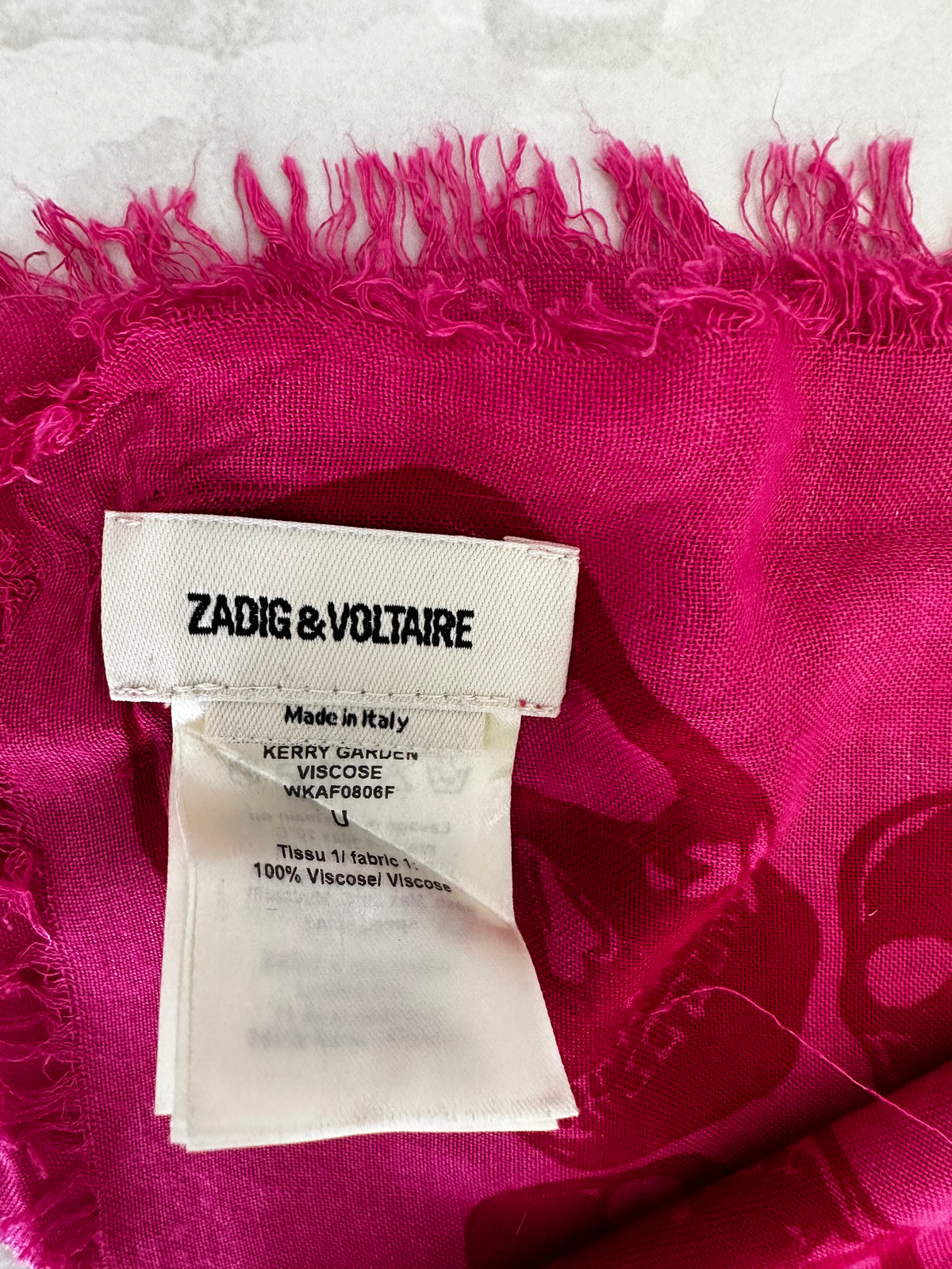 Zadig&Voltaire pink kerry garden