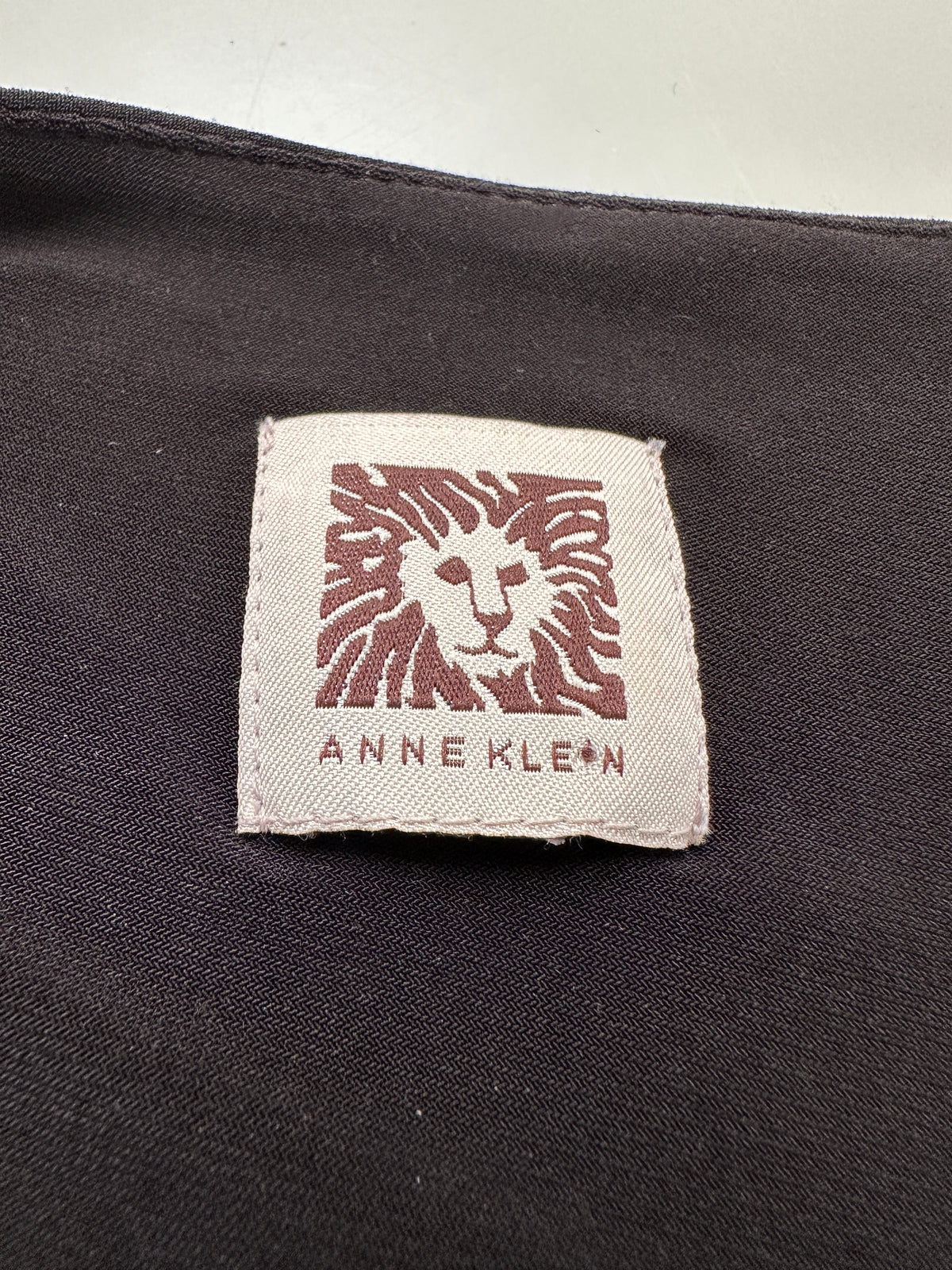 Anne Klein black and gold dress - size 40